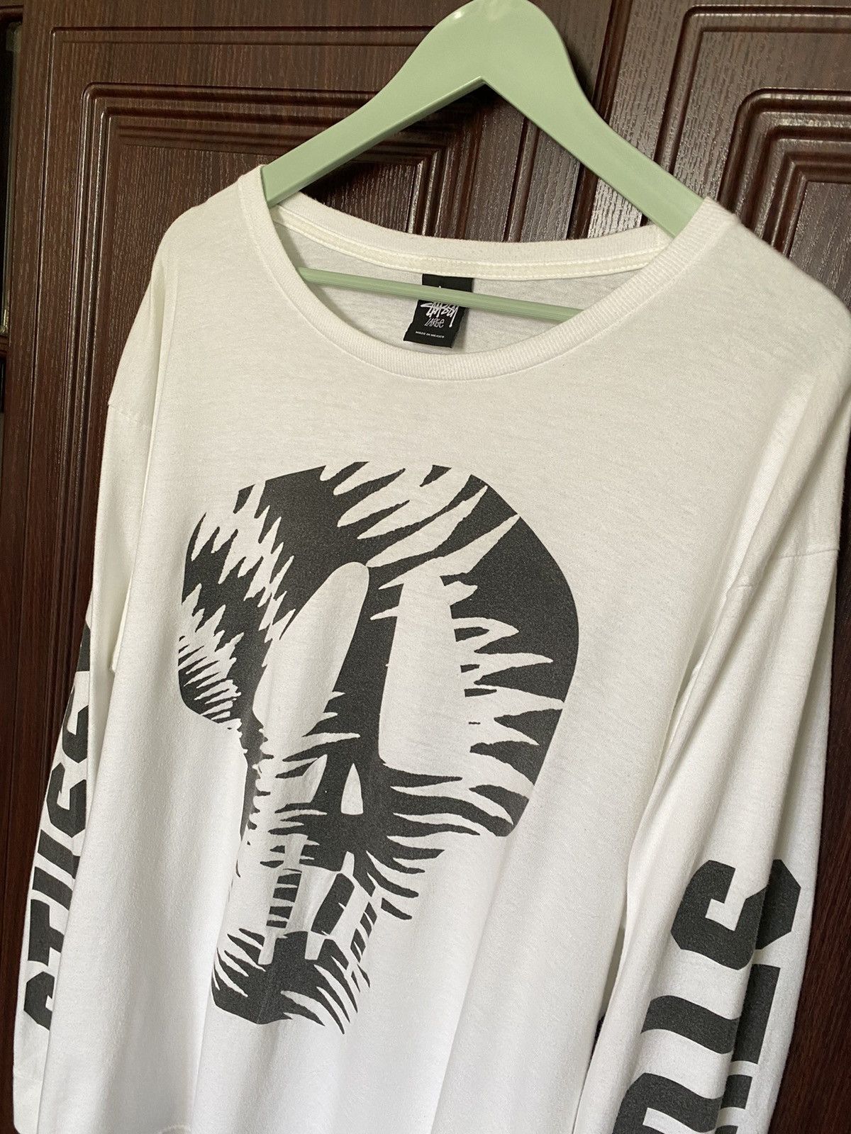 Stussy Vintage Stussy World Tribe Skull Long Sleeve Shirt Blind Y2K Size US L / EU 52-54 / 3 - 2 Thumbnail