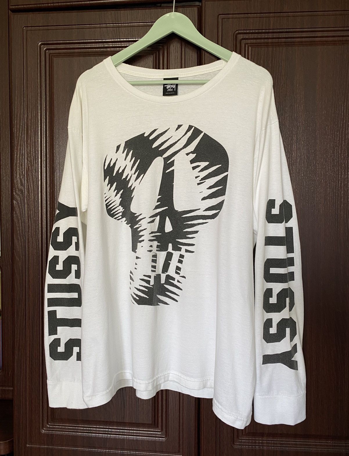 Stussy Vintage Stussy World Tribe Skull Long Sleeve Shirt Blind Y2K Size US L / EU 52-54 / 3 - 1 Thumbnail