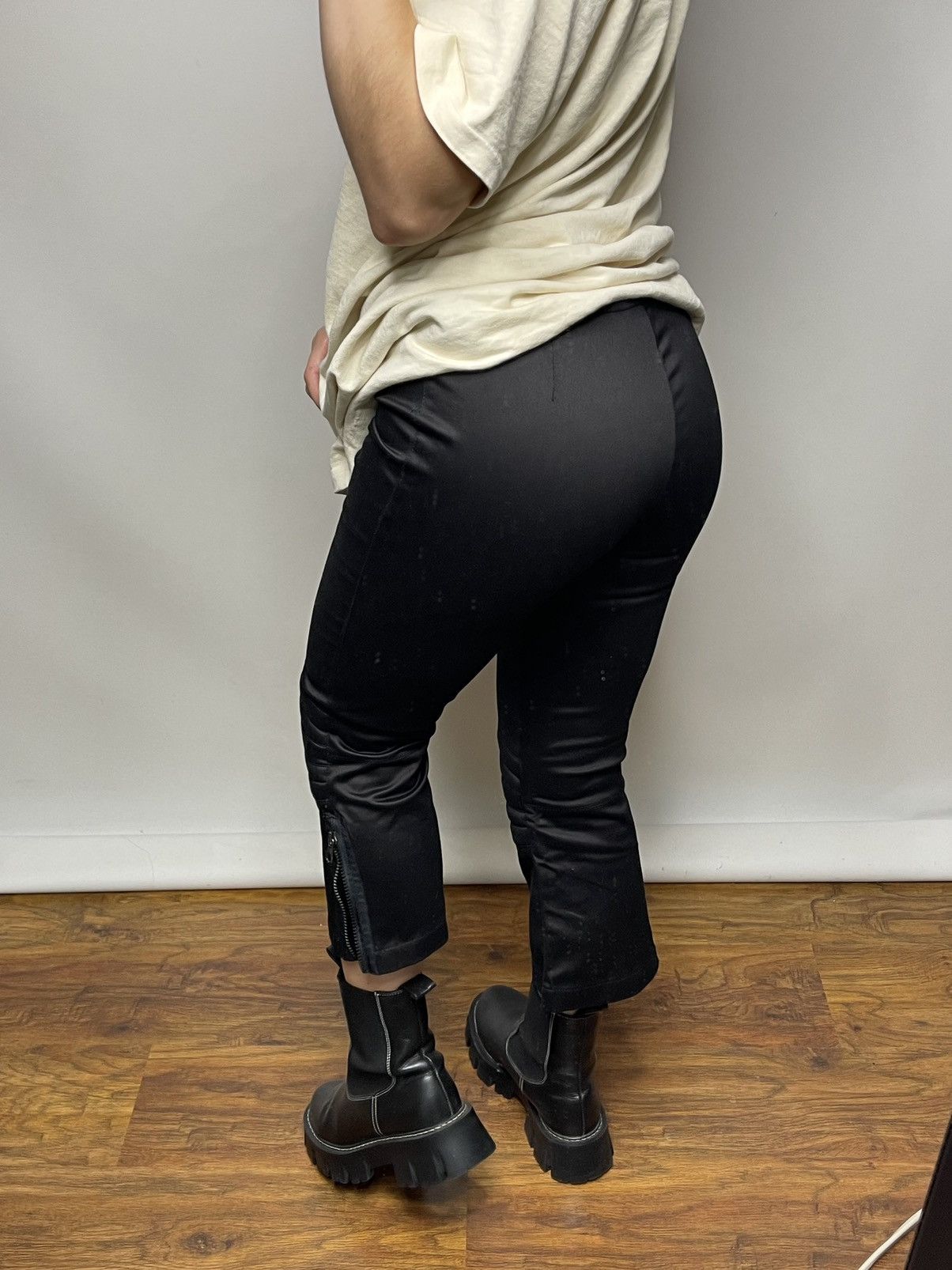Moschino Women’s Moschino Jeans Black Pants Size 30" / US 8 / IT 44 - 3 Thumbnail