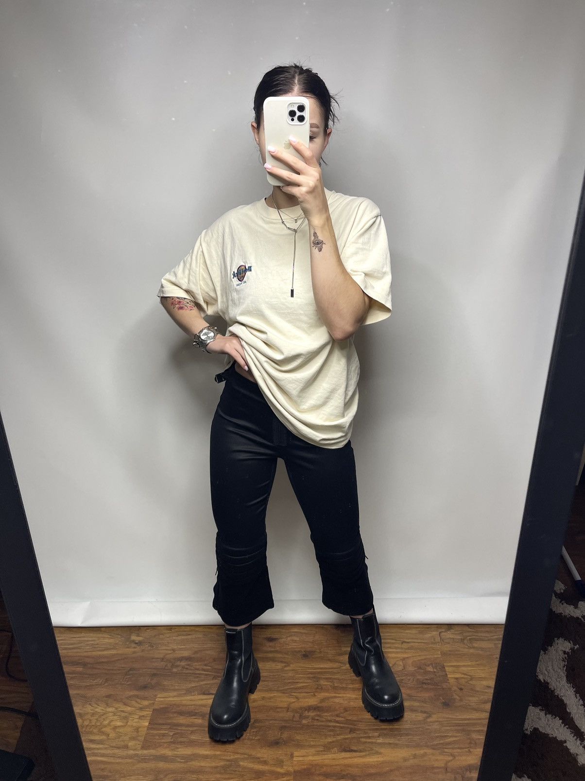 Moschino Women’s Moschino Jeans Black Pants Size 30" / US 8 / IT 44 - 4 Thumbnail