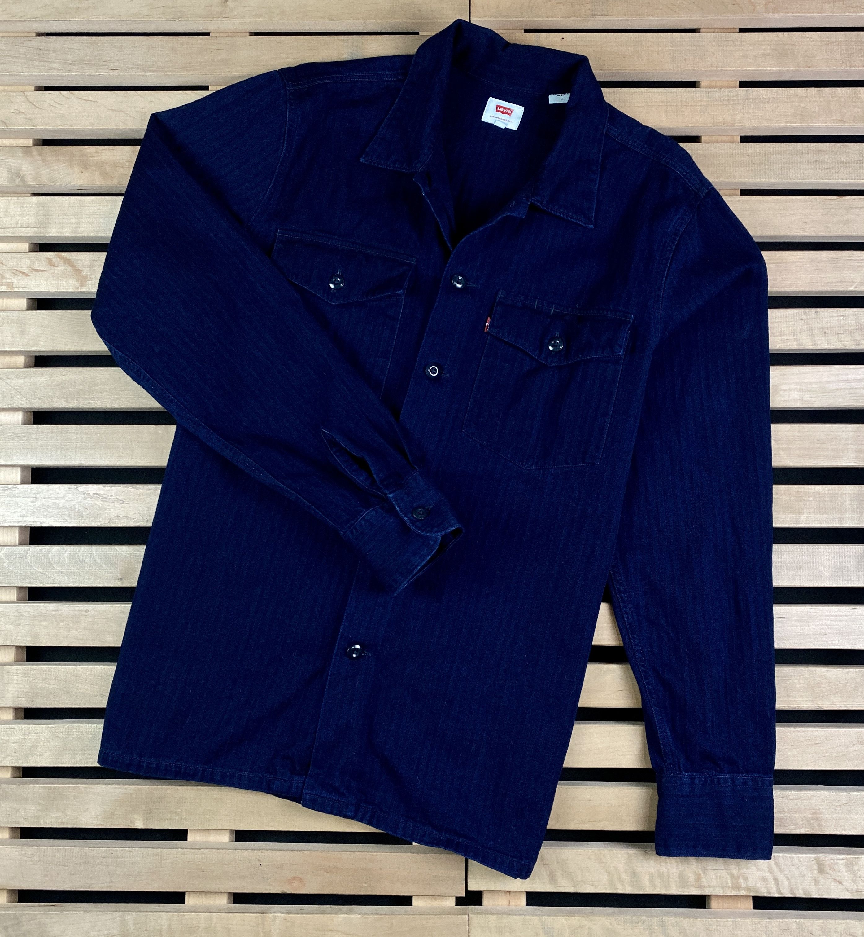 Levi's × Levi's Vintage Clothing × Vintage Men’s Shirt Long Sleeve Levi’s Vintage Size M Size US M / EU 48-50 / 2 - 1 Thumbnail