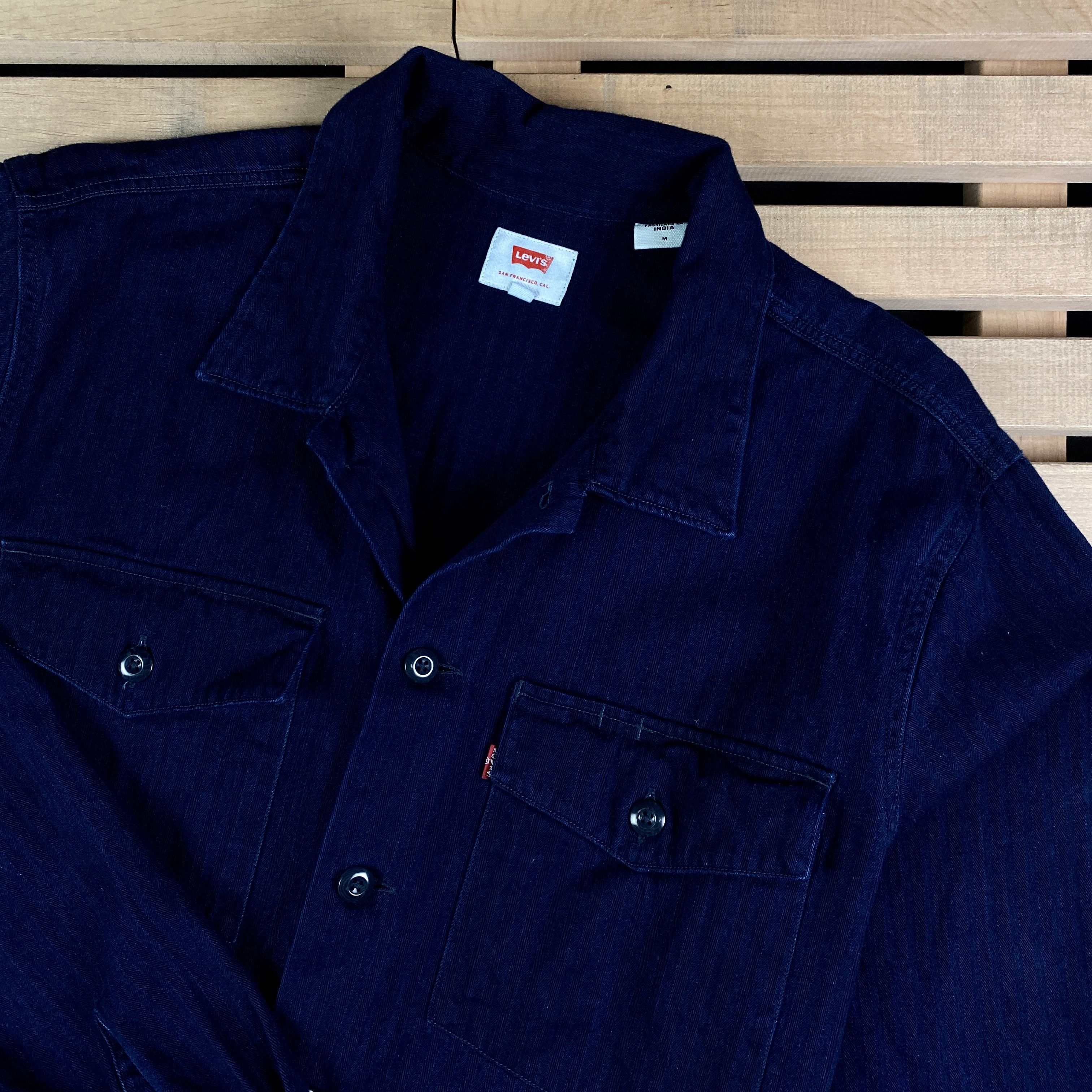 Levi's × Levi's Vintage Clothing × Vintage Men’s Shirt Long Sleeve Levi’s Vintage Size M Size US M / EU 48-50 / 2 - 2 Thumbnail