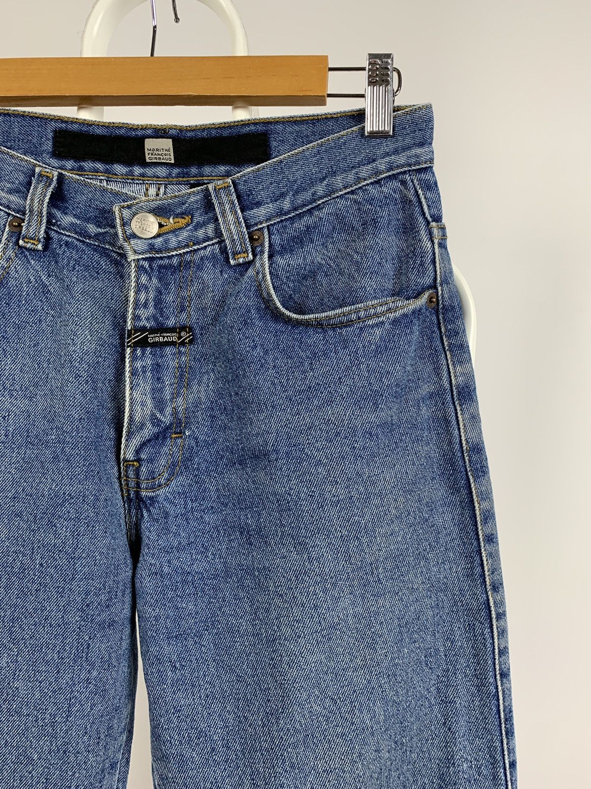Marithe + Francois Girbaud Vintage Marithe Francois Girbaud Women’s Boyfriend Denim Size 28" / US 6 / IT 42 - 9 Thumbnail
