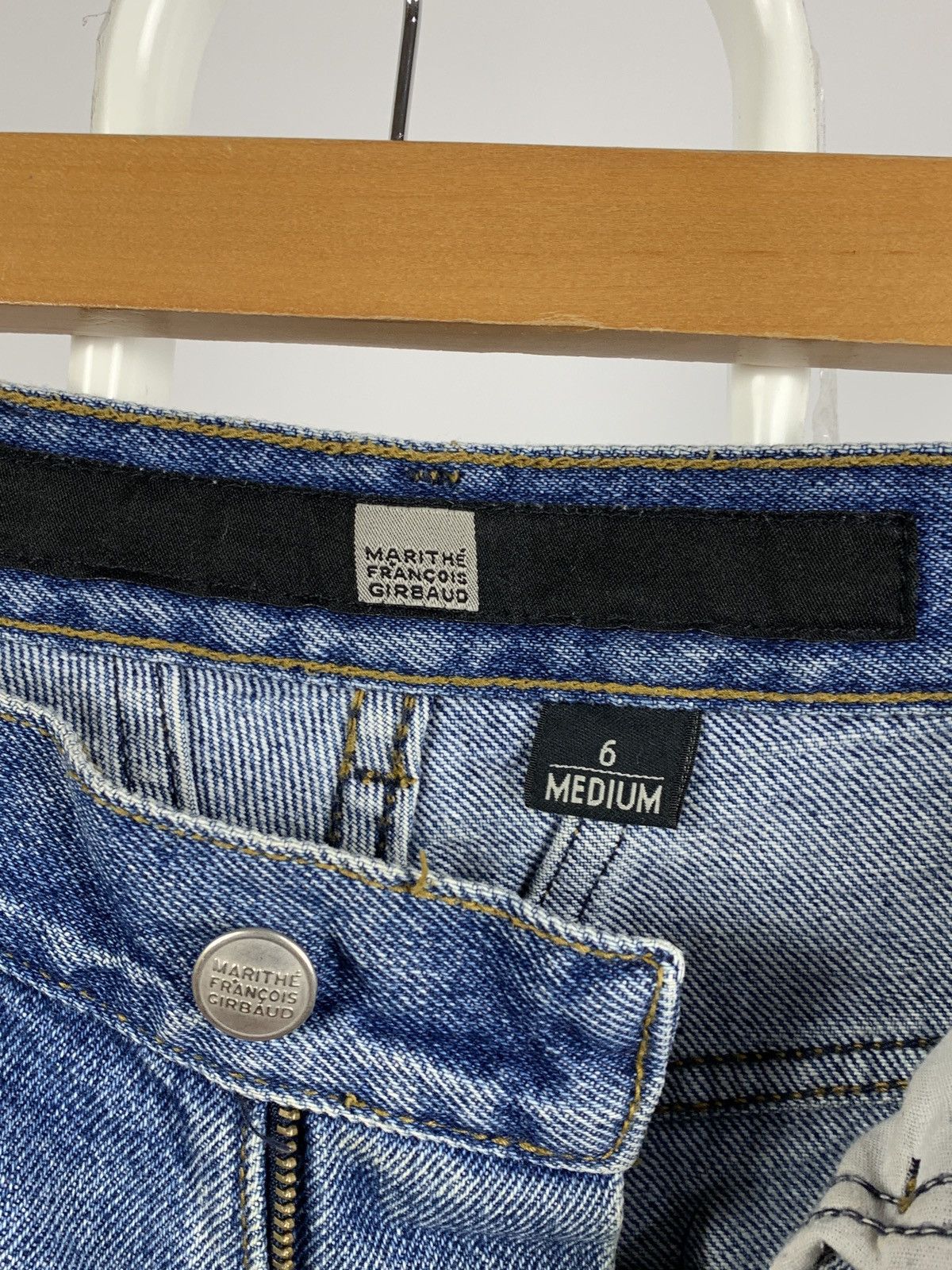 Marithe + Francois Girbaud Vintage Marithe Francois Girbaud Women’s Boyfriend Denim Size 28" / US 6 / IT 42 - 19 Thumbnail