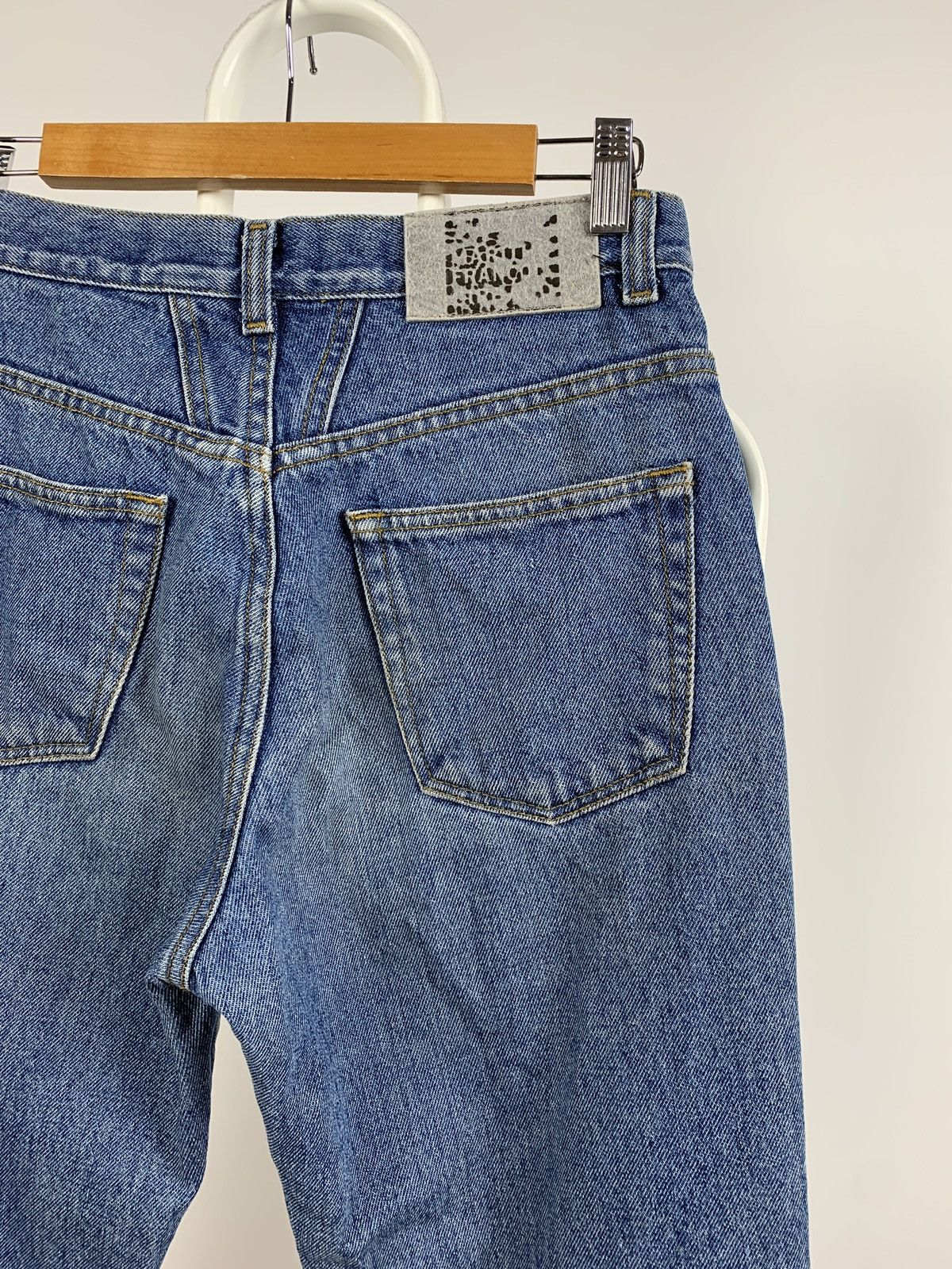 Marithe + Francois Girbaud Vintage Marithe Francois Girbaud Women’s Boyfriend Denim Size 28" / US 6 / IT 42 - 13 Thumbnail