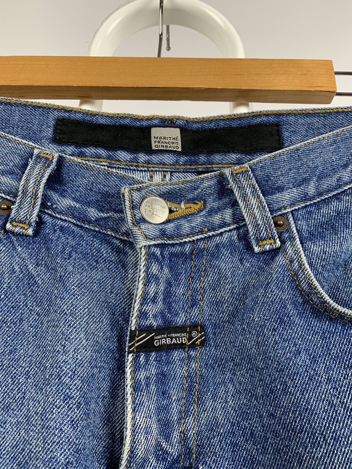 Marithe + Francois Girbaud Vintage Marithe Francois Girbaud Women’s Boyfriend Denim Size 28" / US 6 / IT 42 - 11 Thumbnail