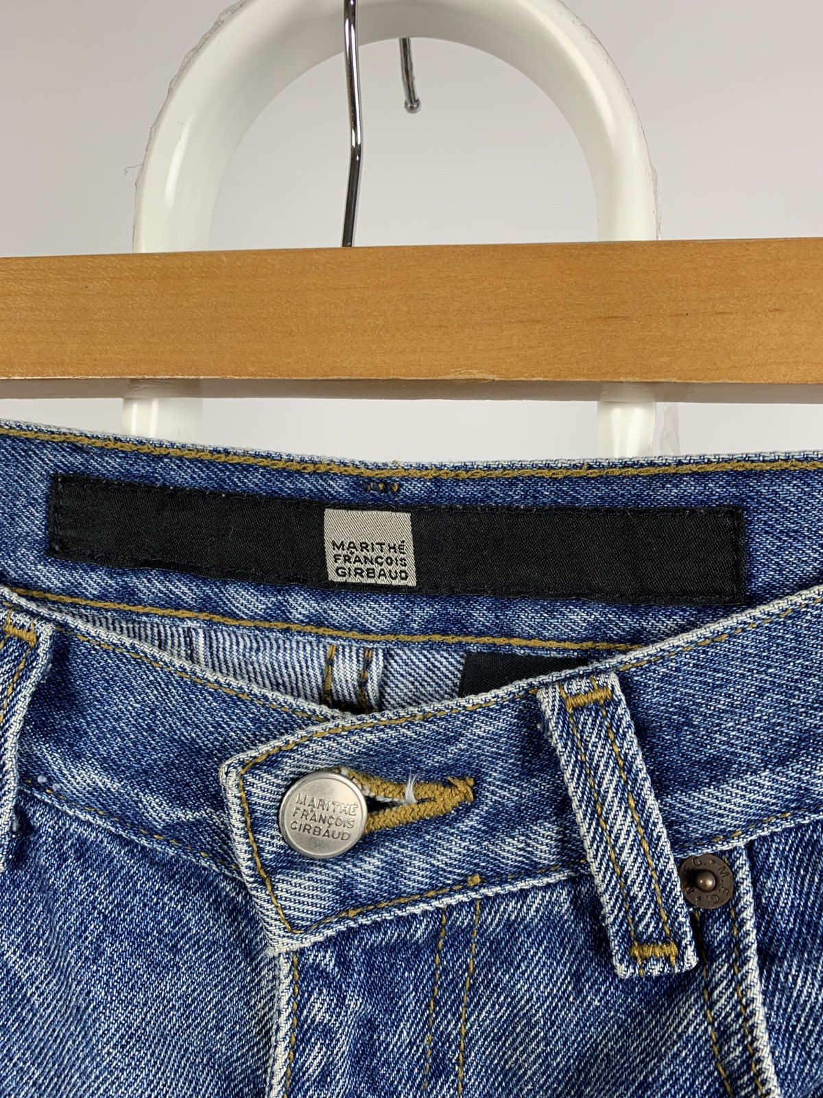 Marithe + Francois Girbaud Vintage Marithe Francois Girbaud Women’s Boyfriend Denim Size 28" / US 6 / IT 42 - 18 Thumbnail