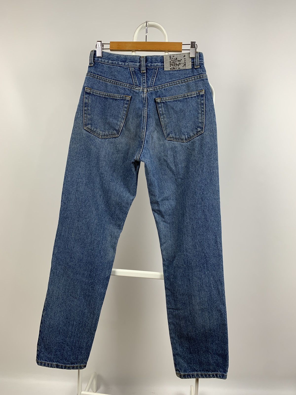 Marithe + Francois Girbaud Vintage Marithe Francois Girbaud Women’s Boyfriend Denim Size 28" / US 6 / IT 42 - 6 Thumbnail