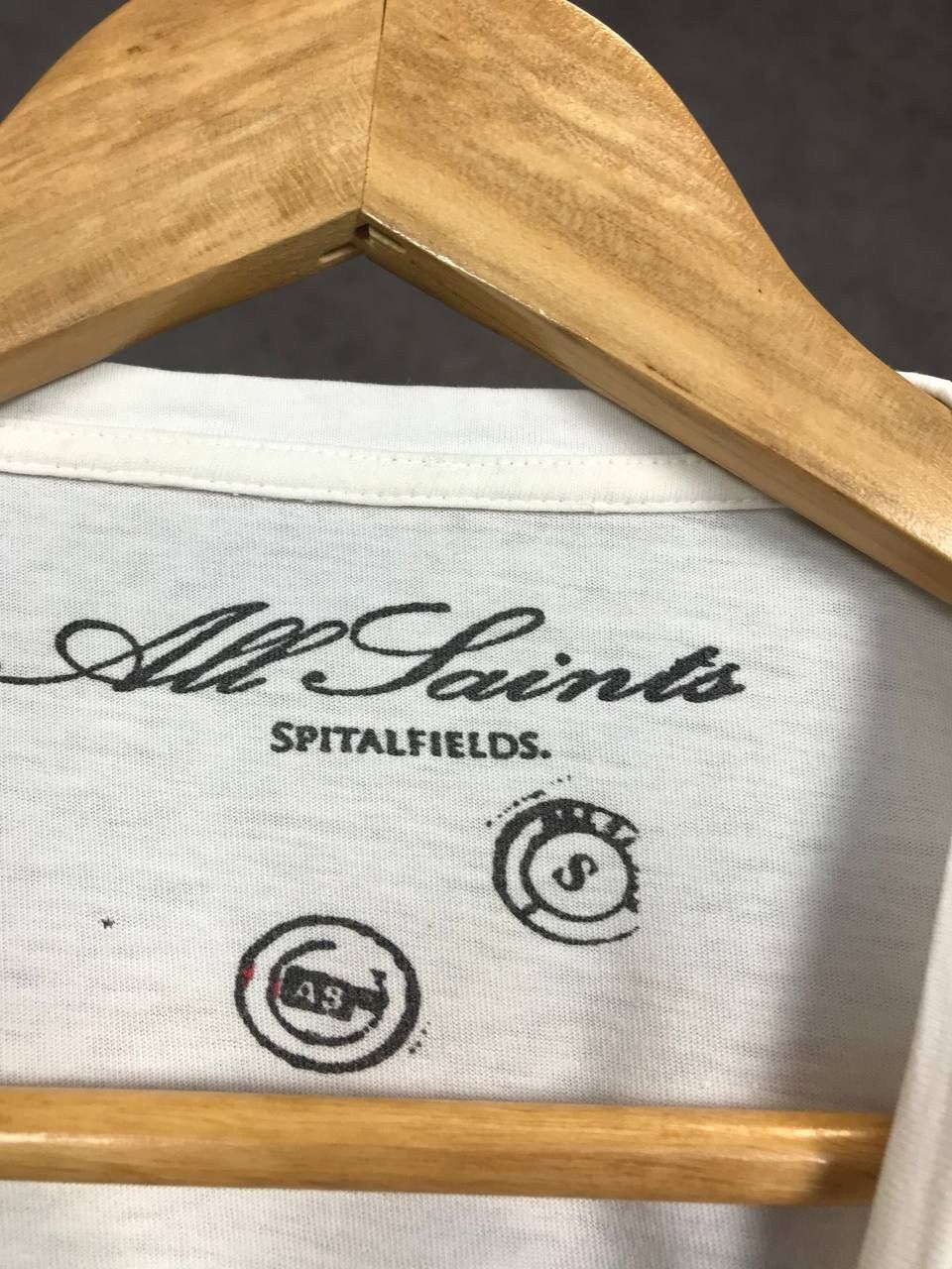 Allsaints Allsaints luxury streetwear vintage tee Size US S / EU 44-46 / 1 - 3 Thumbnail