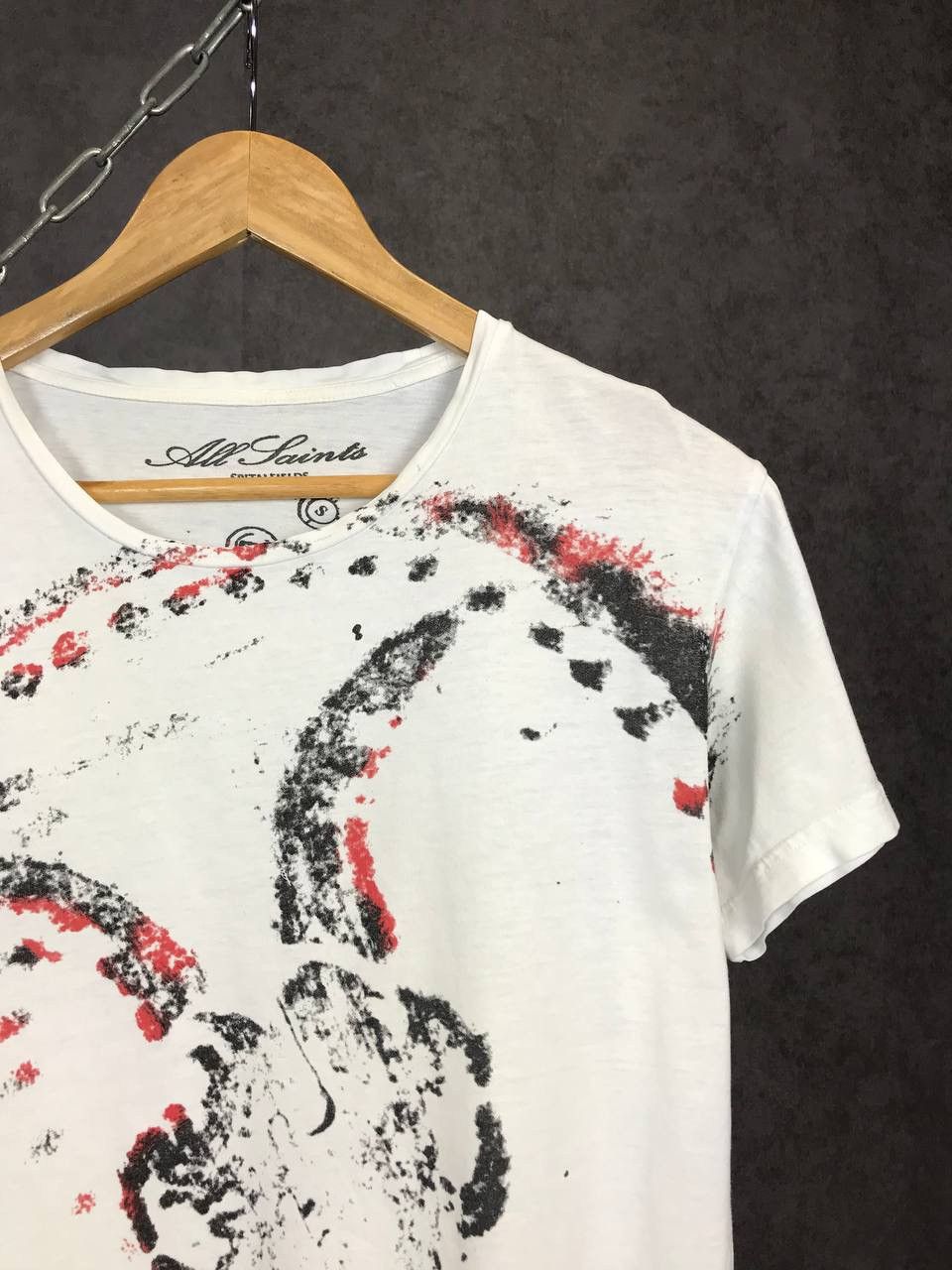 Allsaints Allsaints luxury streetwear vintage tee Size US S / EU 44-46 / 1 - 2 Thumbnail