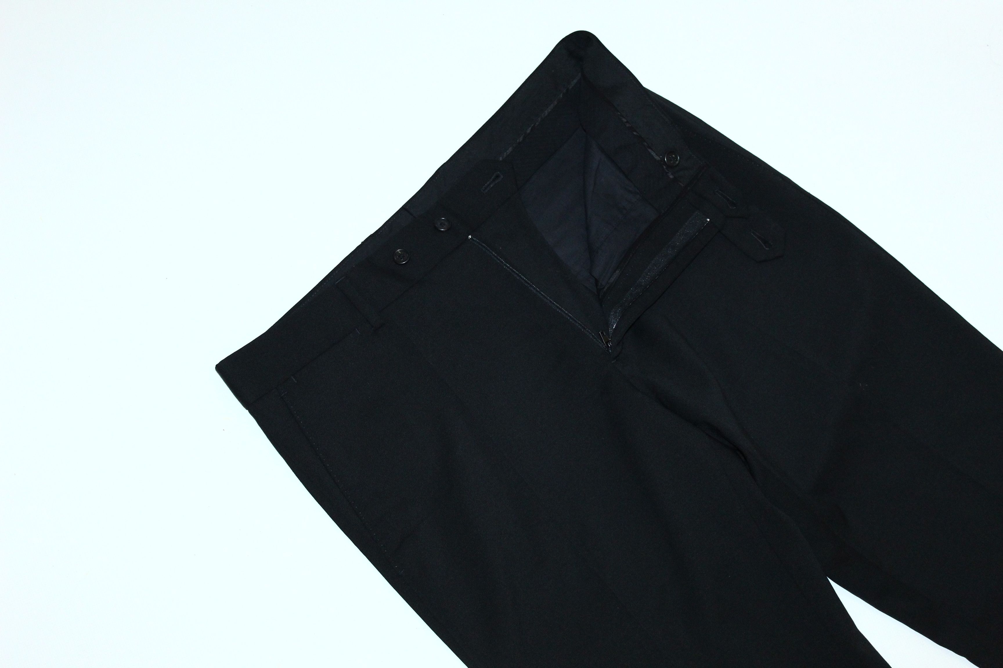 Mulberry Mulberry Taylored Bespoke Slim Fit Wool Blend Suit Trousers Size US 34 / EU 50 - 1 Thumbnail