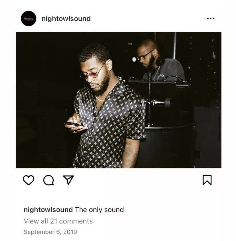 Drake OVO Monogram Silk Shirt Pom Pom Button Up 2019 Size US XL / EU 56 / 4 - 6 Thumbnail