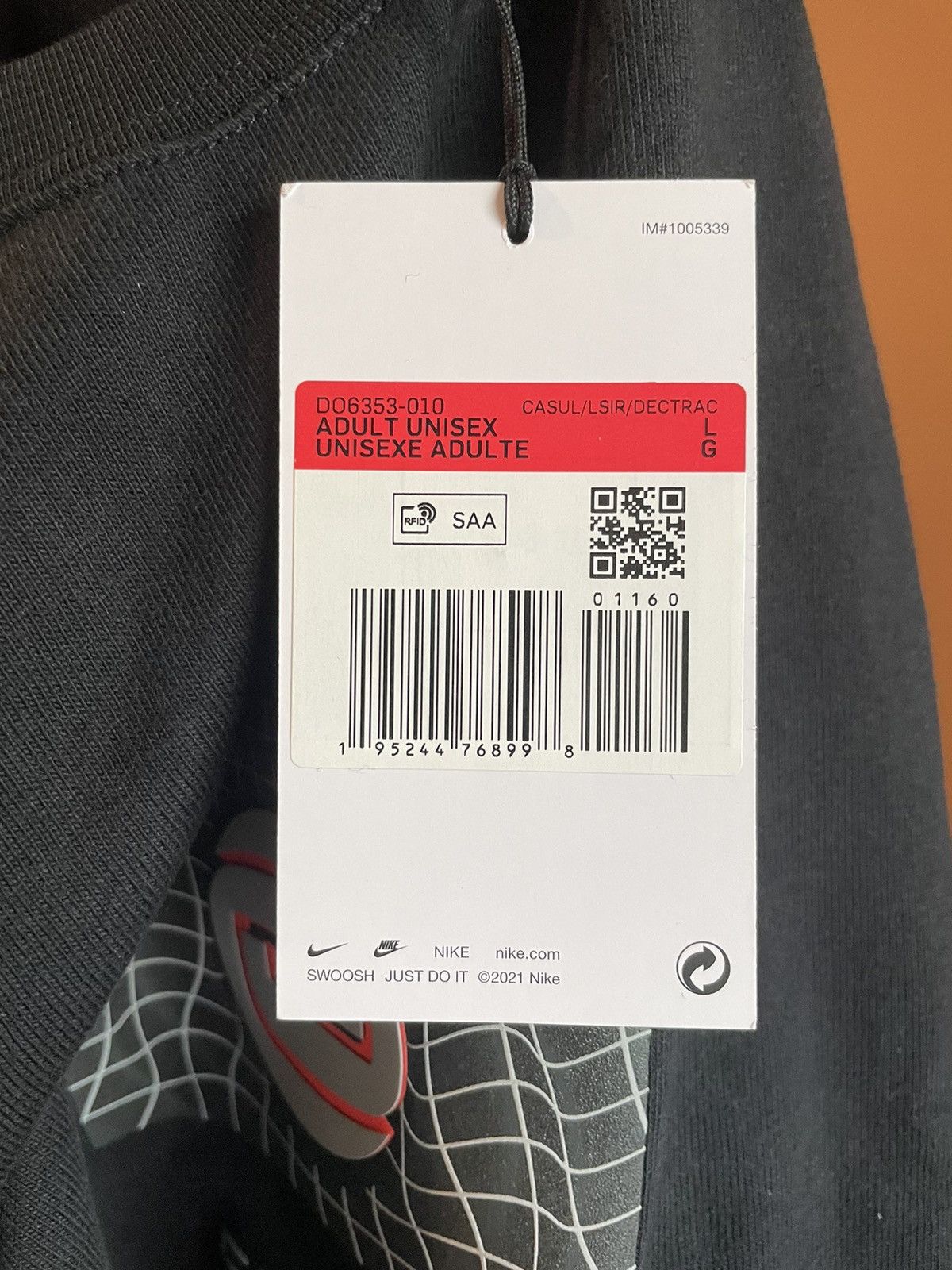 Nike × Travis Scott Nike X Travis Scott Cactus Jack Corp Huston longsleeve Size US L / EU 52-54 / 3 - 8 Thumbnail
