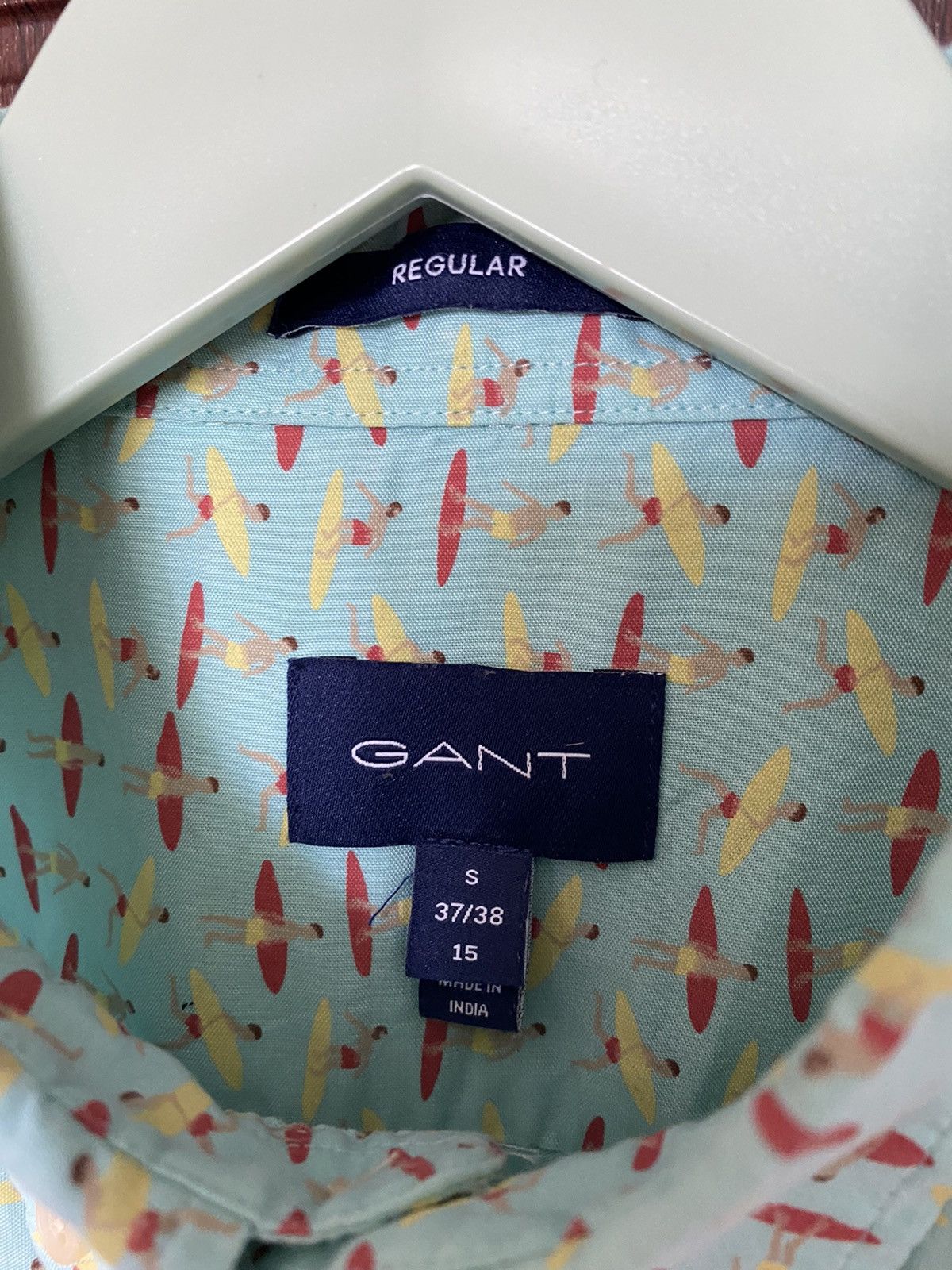 Gant Gant Hawaiian Over Print Surf Shirt Ralph Lauren Size US S / EU 44-46 / 1 - 4 Thumbnail