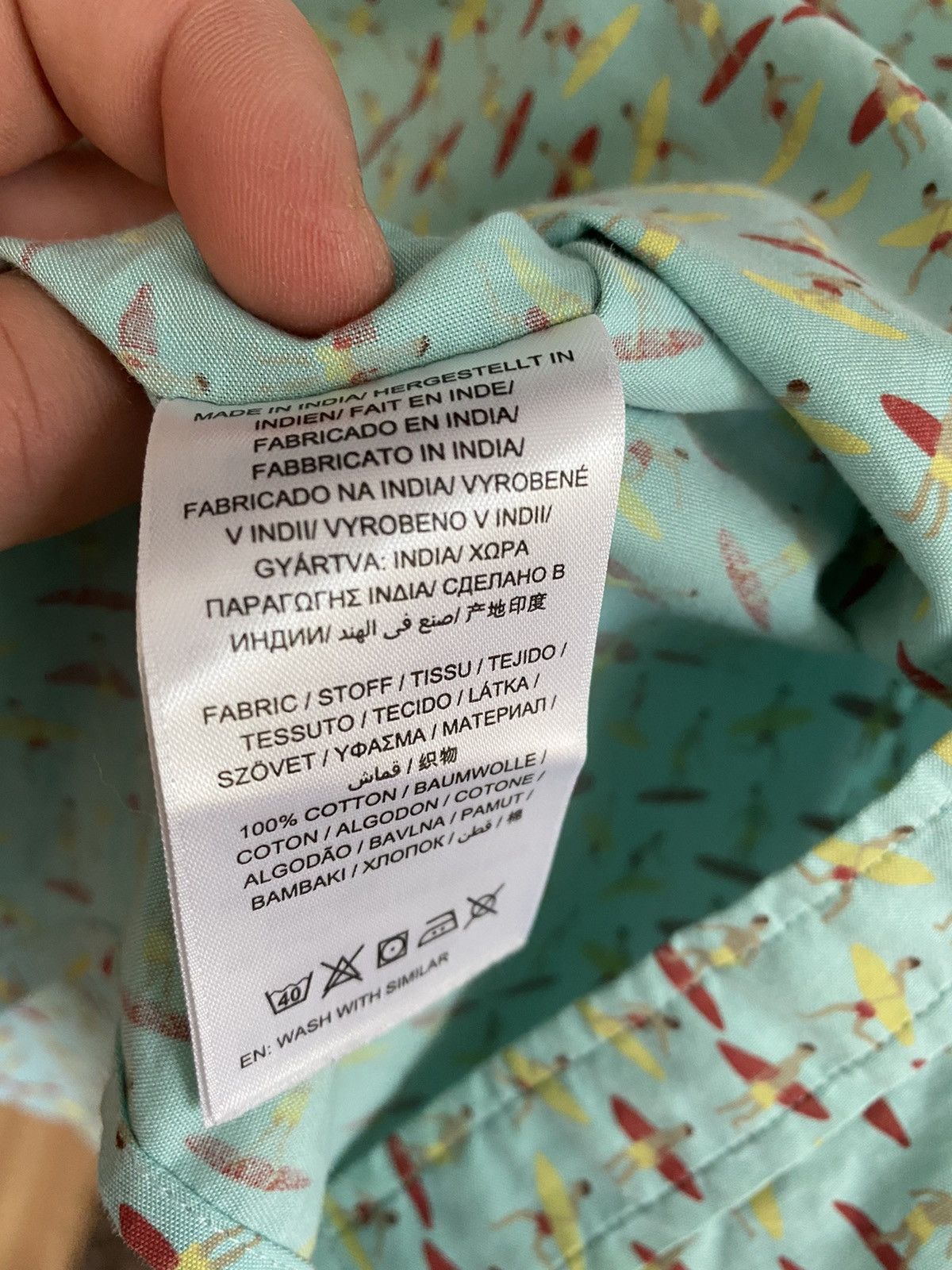 Gant Gant Hawaiian Over Print Surf Shirt Ralph Lauren Size US S / EU 44-46 / 1 - 5 Thumbnail