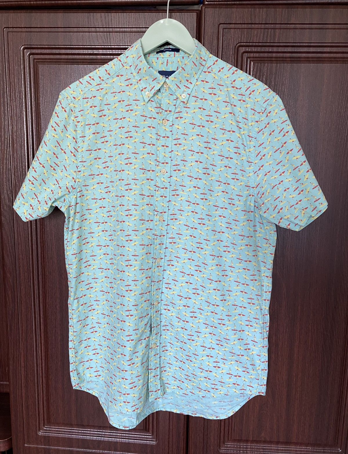 Gant Gant Hawaiian Over Print Surf Shirt Ralph Lauren Size US S / EU 44-46 / 1 - 1 Thumbnail