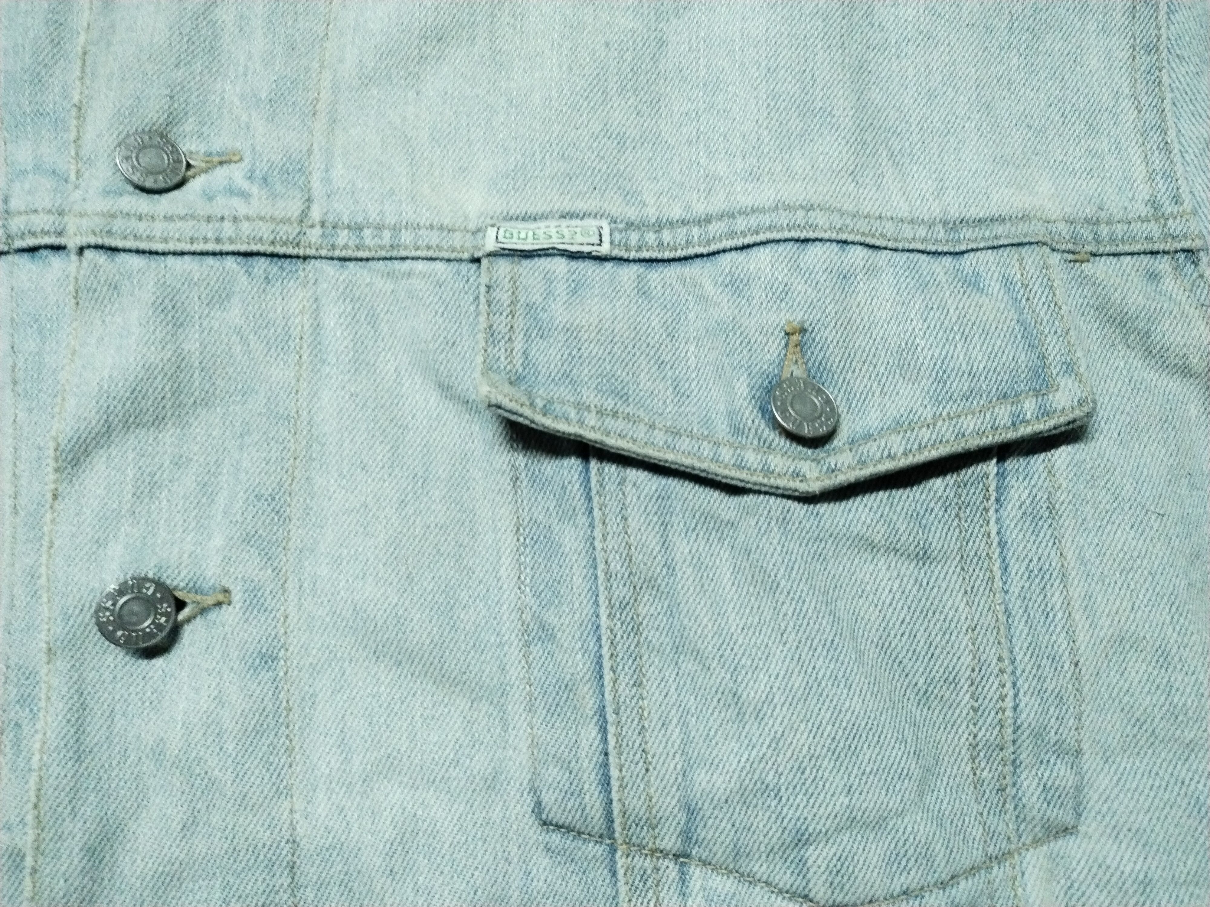 Guess Vintage Guess Denim Jacket Size US XL / EU 56 / 4 - 9 Thumbnail
