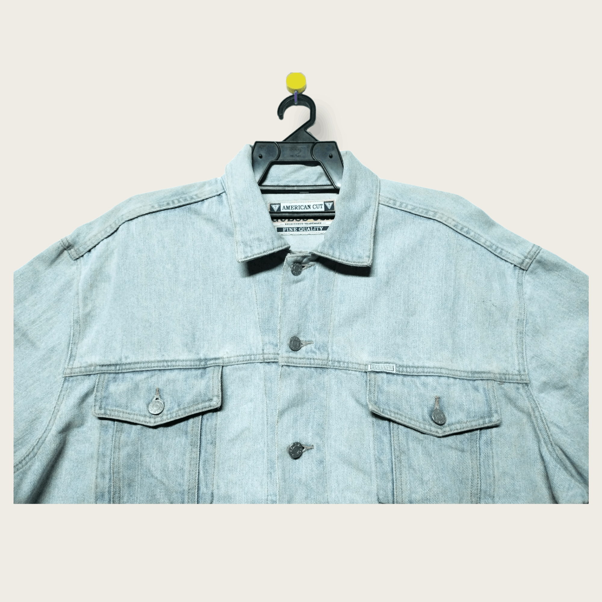 Guess Vintage Guess Denim Jacket Size US XL / EU 56 / 4 - 3 Thumbnail
