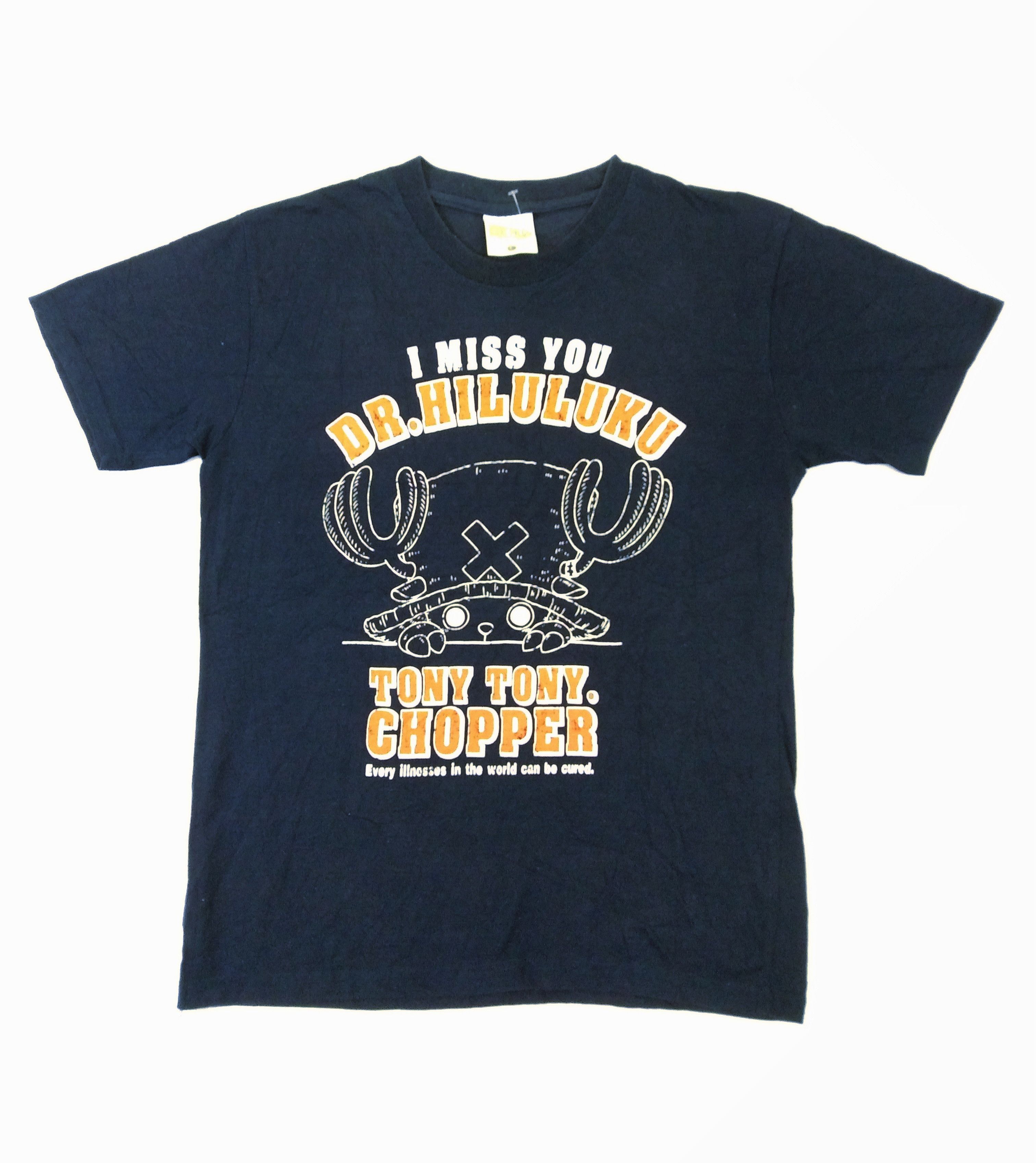 Anime Vintage One Piece Tony Tony Chopper Japan Anime T Shirt Size US M / EU 48-50 / 2 - 1 Thumbnail