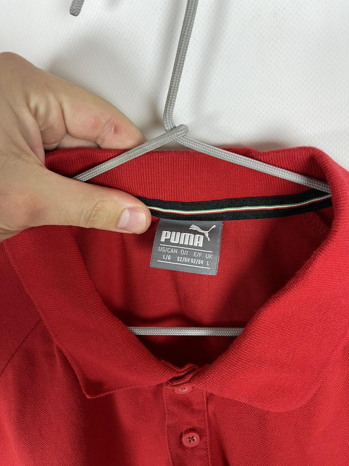 Ferrari × Puma Puma Ferrari vintage logo polo tee shirt official Size US L / EU 52-54 / 3 - 7 Thumbnail