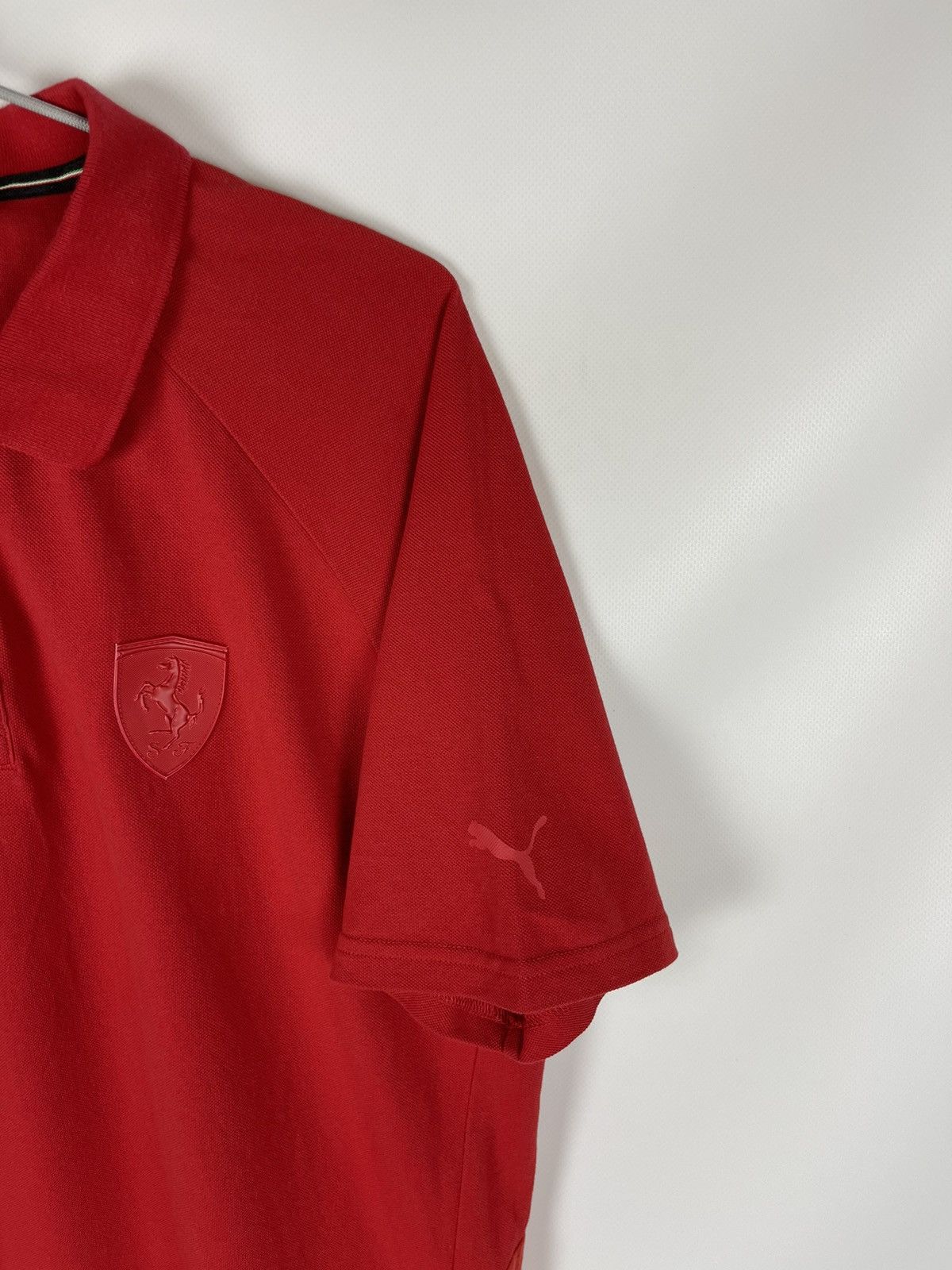 Ferrari × Puma Puma Ferrari vintage logo polo tee shirt official Size US L / EU 52-54 / 3 - 4 Thumbnail
