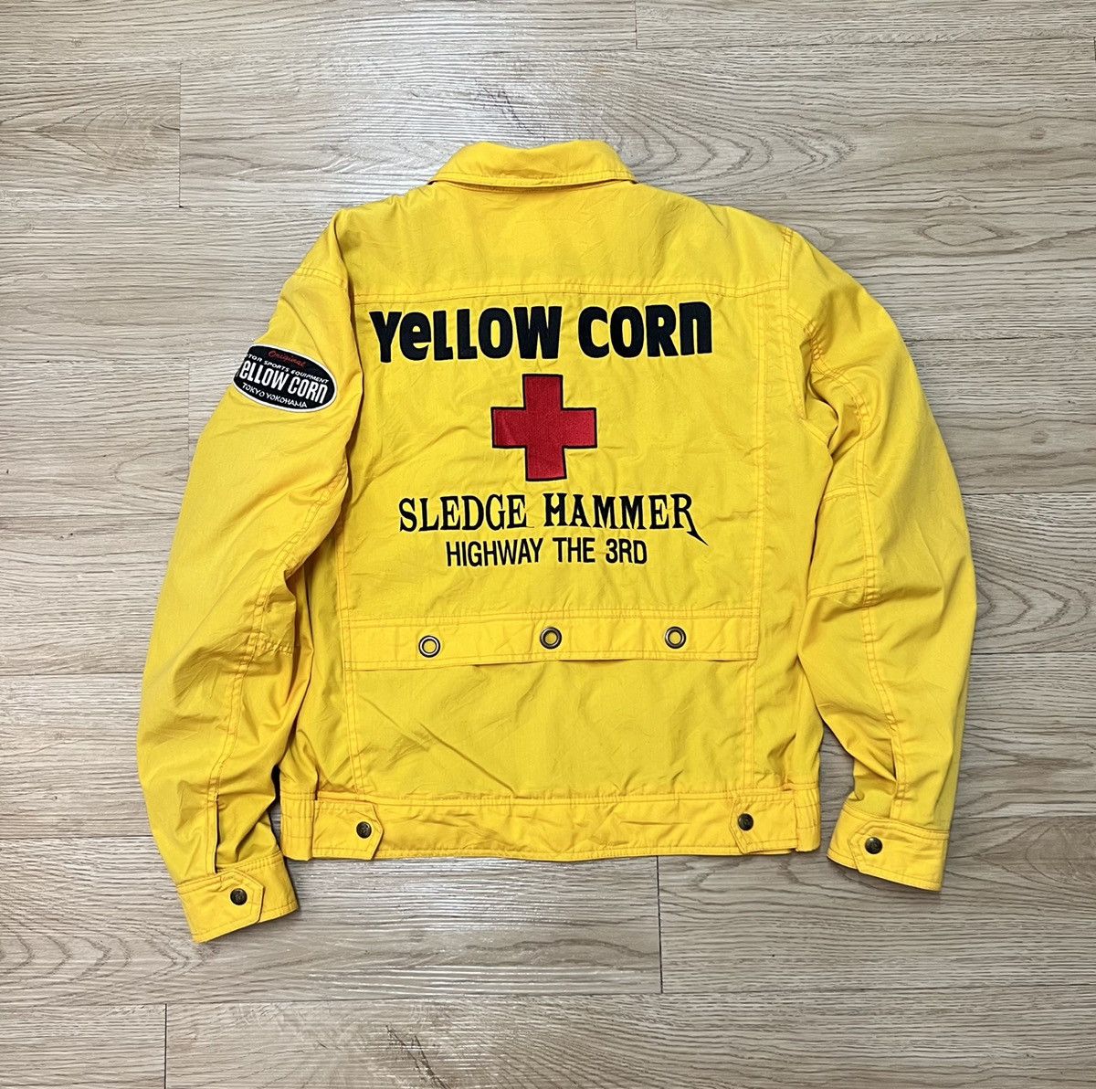 Vintage Yellow Corn Sledge Hammer Racing Jacket | Grailed