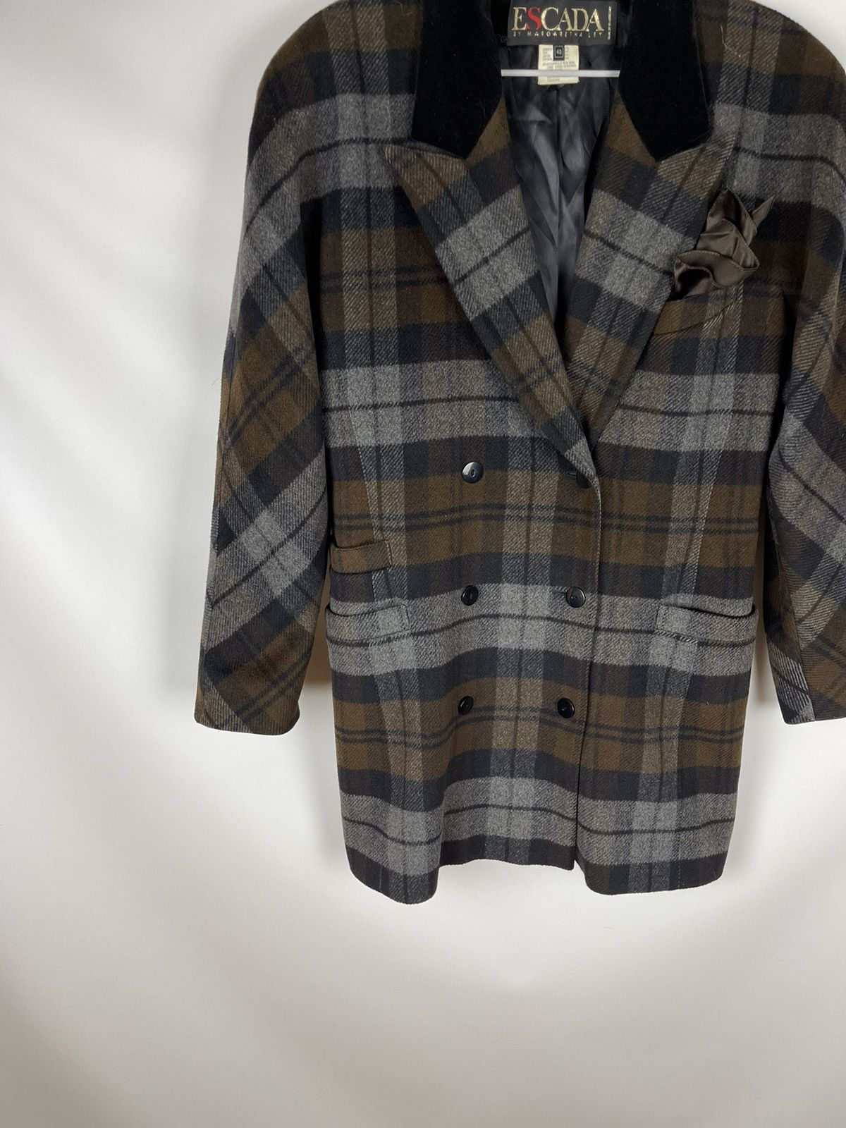 Escada Escada by Margaretha Ley wool cashmere made in west Germany Size M / US 6-8 / IT 42-44 - 4 Thumbnail