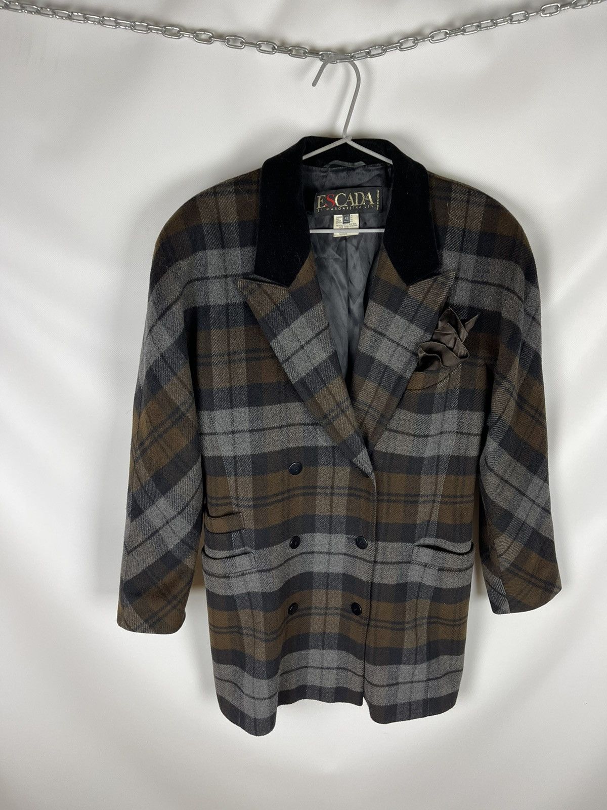 Escada Escada by Margaretha Ley wool cashmere made in west Germany Size M / US 6-8 / IT 42-44 - 3 Thumbnail