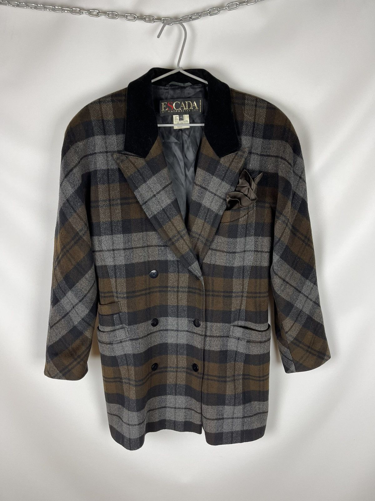 Escada Escada by Margaretha Ley wool cashmere made in west Germany Size M / US 6-8 / IT 42-44 - 1 Thumbnail