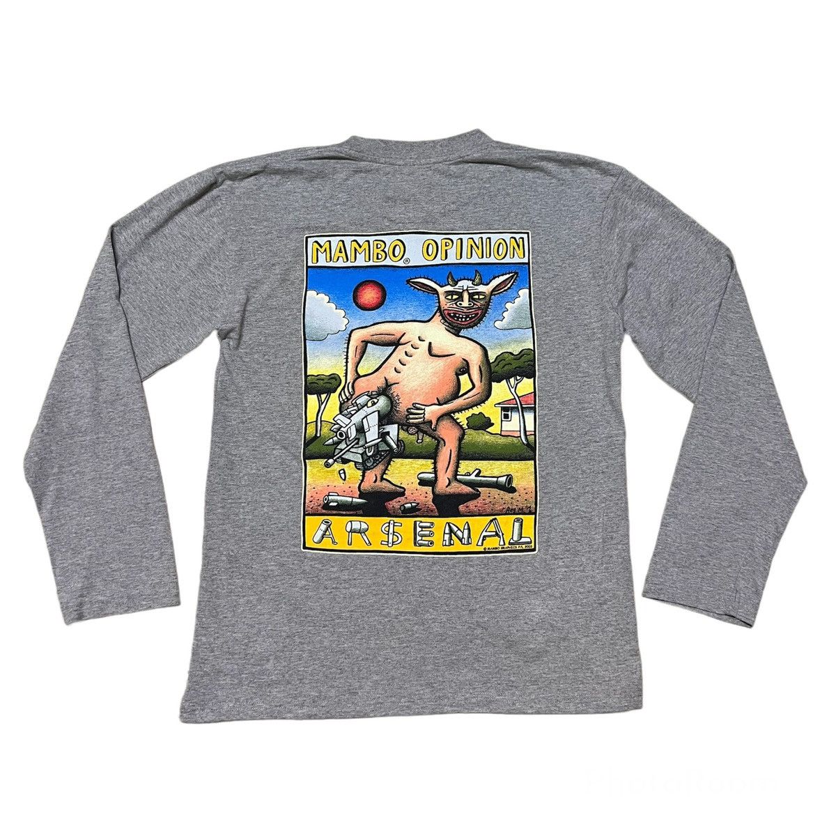 Mambo RARE Vintage Mambo Big Logo Long Sleeve T Shirt Size US XL / EU 56 / 4 - 1 Thumbnail