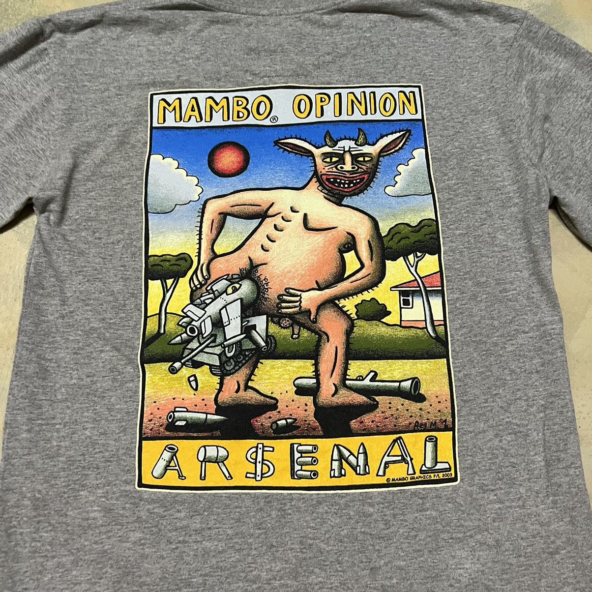 Mambo RARE Vintage Mambo Big Logo Long Sleeve T Shirt Size US XL / EU 56 / 4 - 3 Thumbnail