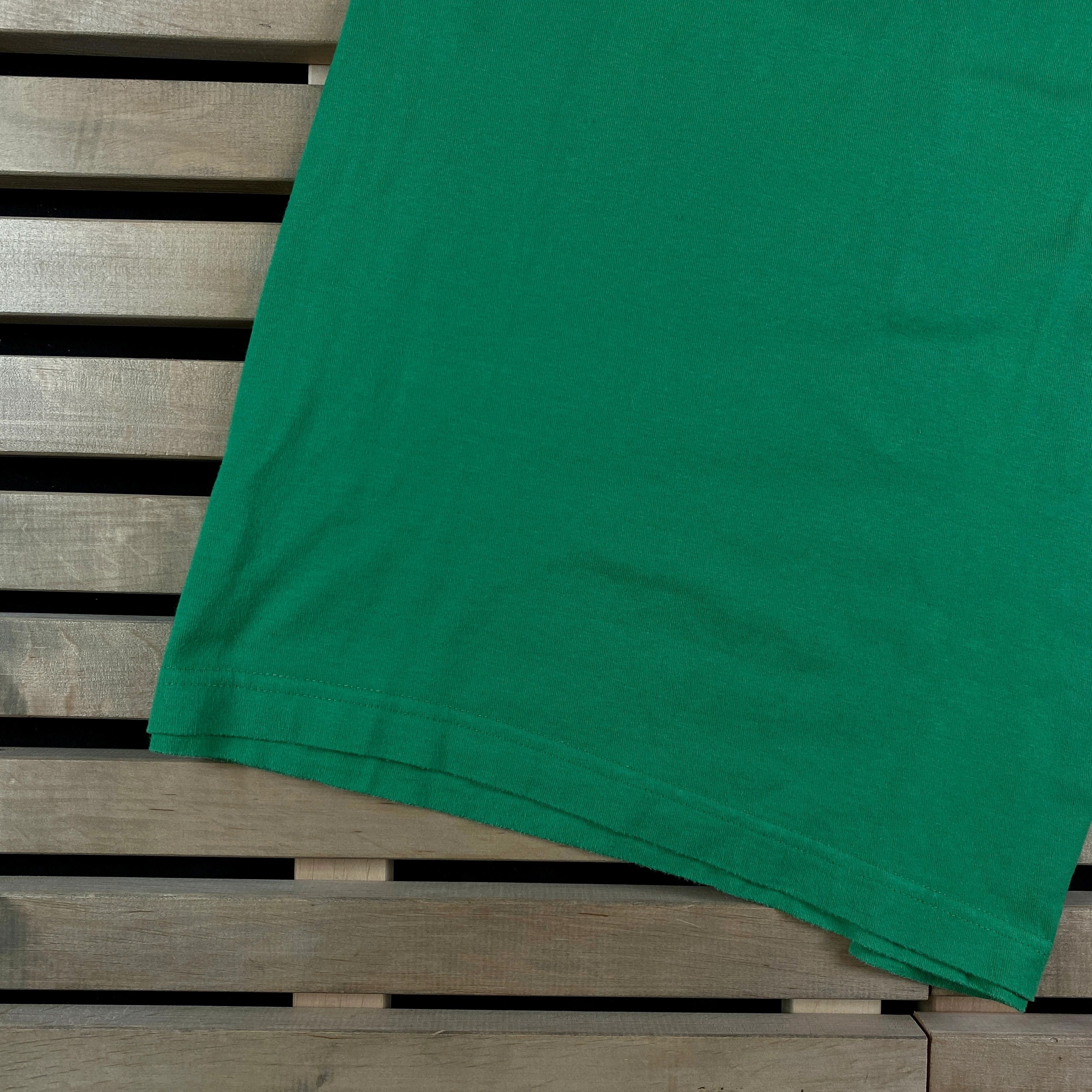 Nike × Vintage Men’s T-Shirt Nike Big Swoosh Vintage Green Size L Size US L / EU 52-54 / 3 - 3 Thumbnail