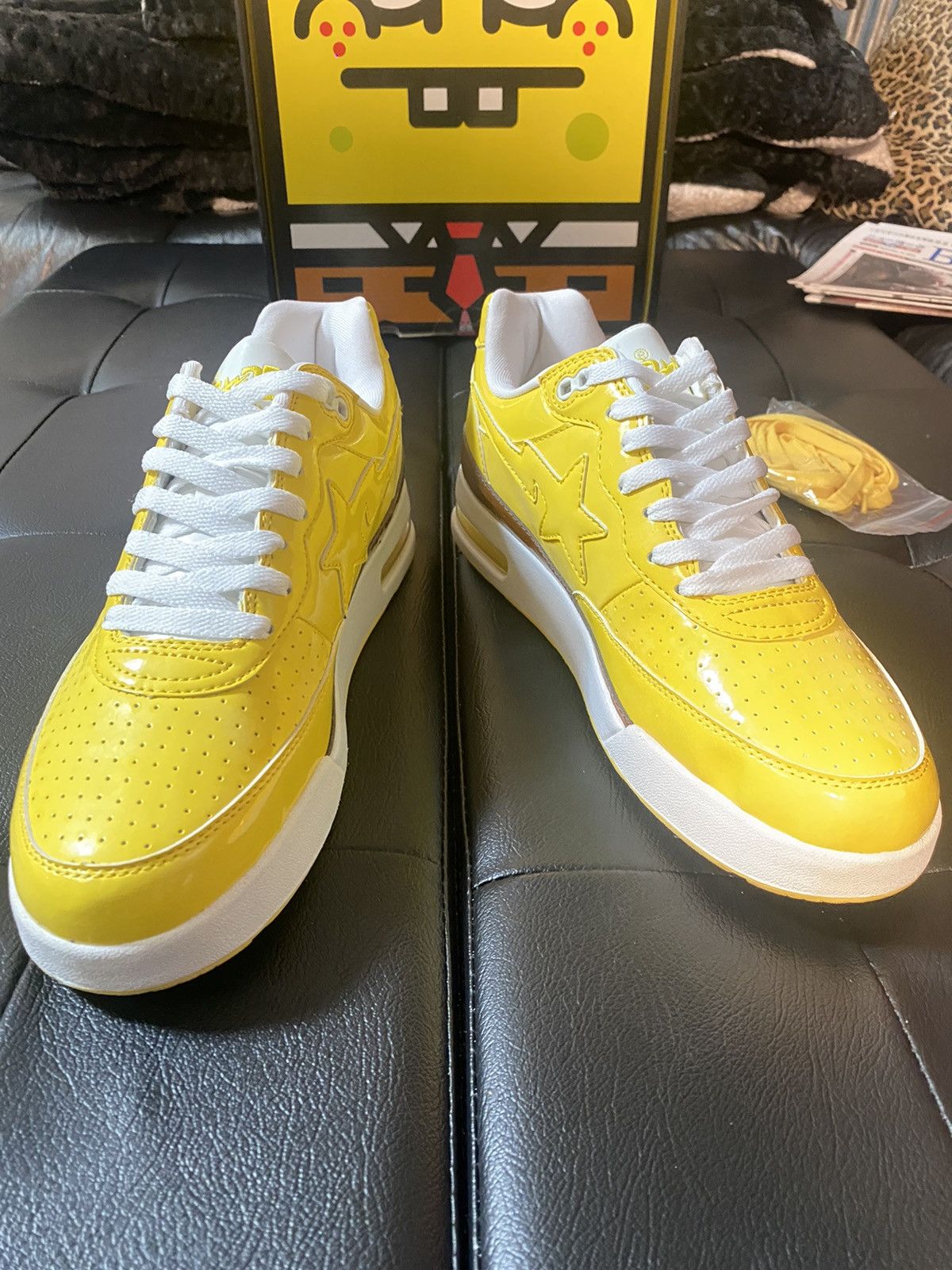 Bape Bape SpongeBob Roadsta Size US 10 / EU 43 - 13 Thumbnail
