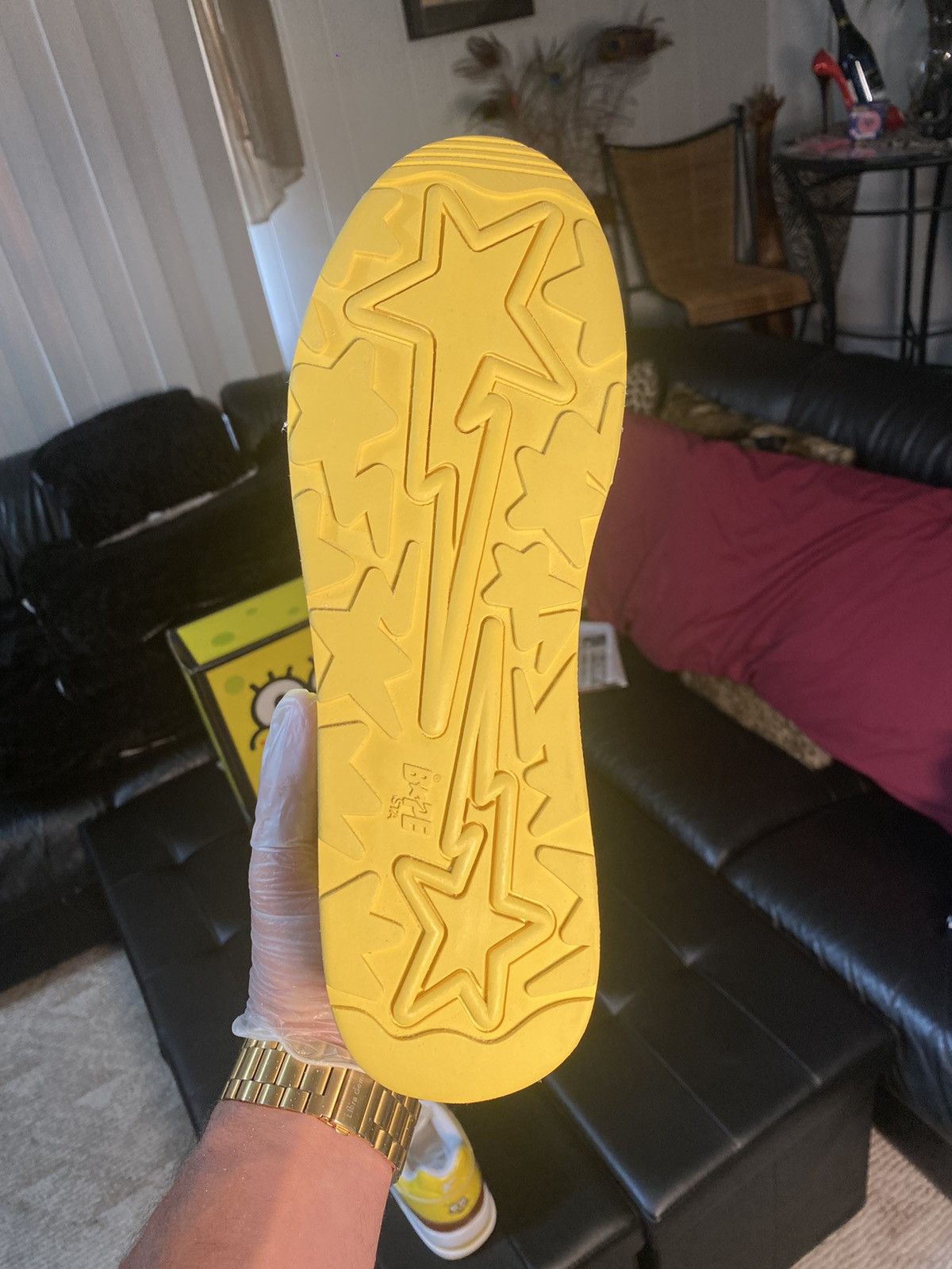 Bape Bape SpongeBob Roadsta Size US 10 / EU 43 - 15 Thumbnail