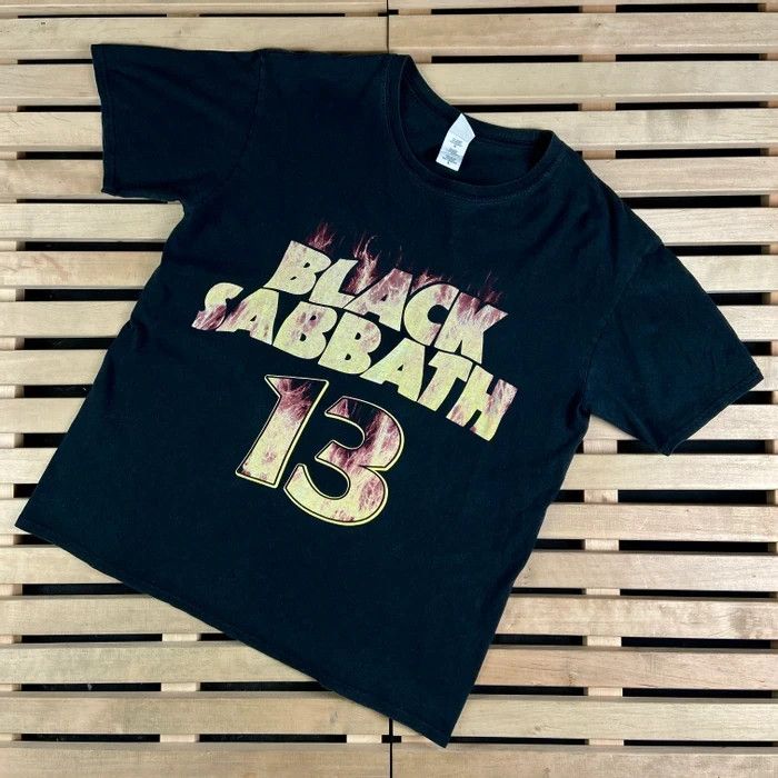 Band Tees × Black Sabbath × Vintage Mens Vintage T Shirt Black Sabbath 2013 Size L Size US L / EU 52-54 / 3 - 1 Thumbnail