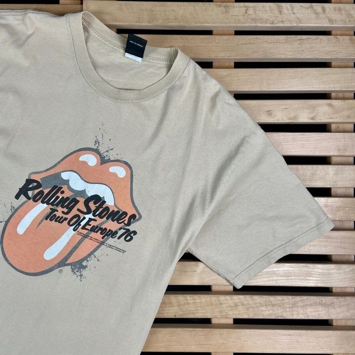 Band Tees × The Rolling Stones × Vintage Mens Vitnage T Shirt The Rolling Stones Tour Size L 2008 Size US L / EU 52-54 / 3 - 2 Thumbnail