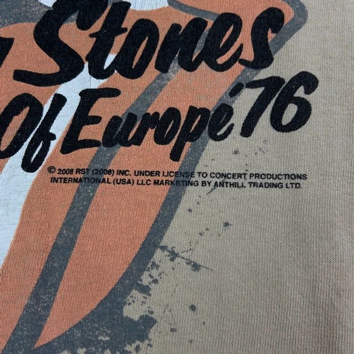 Band Tees × The Rolling Stones × Vintage Mens Vitnage T Shirt The Rolling Stones Tour Size L 2008 Size US L / EU 52-54 / 3 - 4 Thumbnail