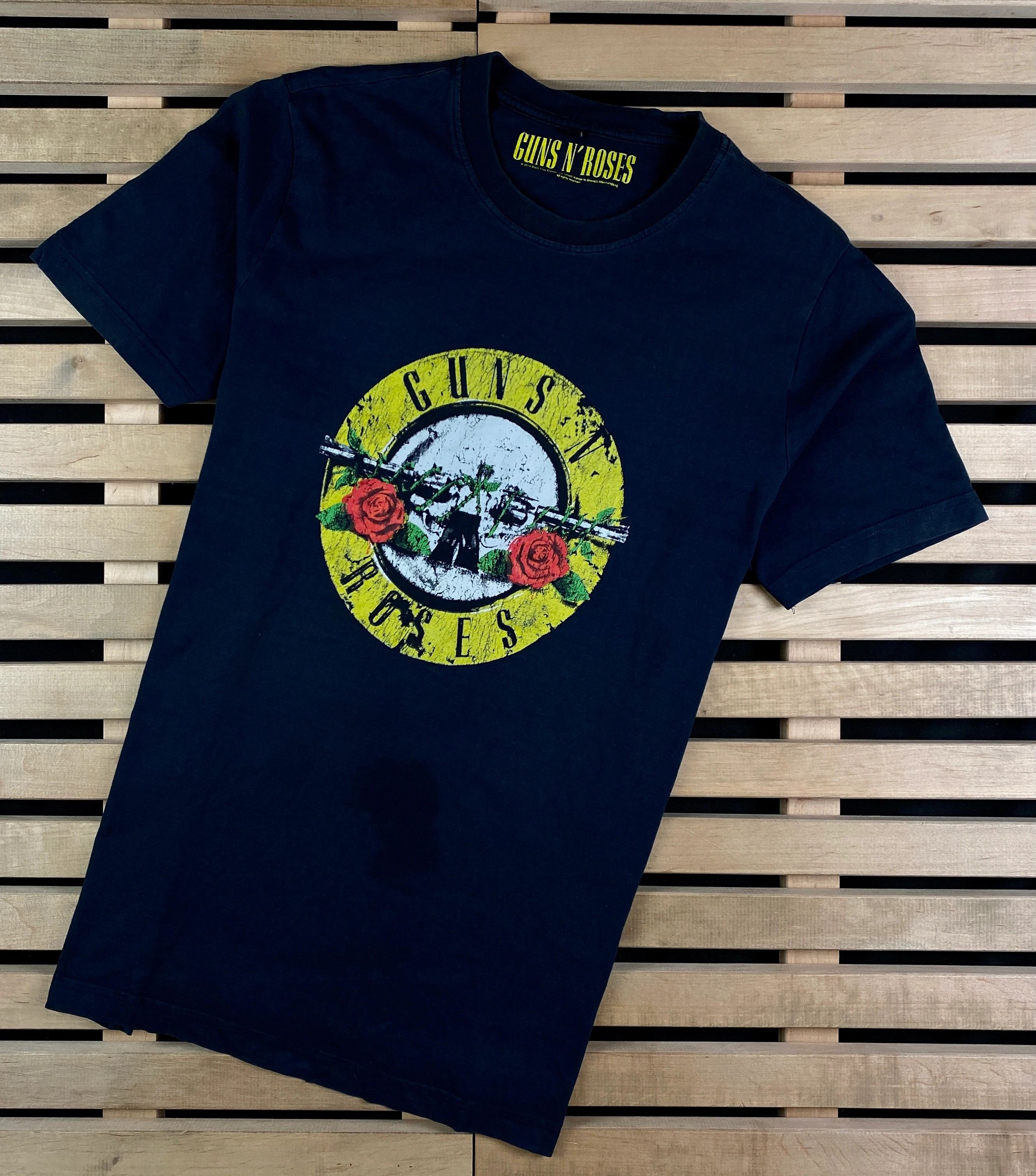 Band Tees × Guns N' Roses × Vintage Mens Vintage T Shirt Gans N Roses Size L Size US L / EU 52-54 / 3 - 1 Thumbnail