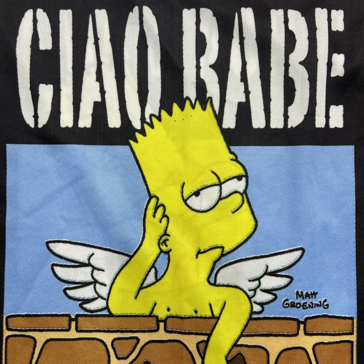 The Simpsons 2003 EL BARTO THE SIMPSONS CHAO BABY RARE JERSEY TEE - № 169 Size US L / EU 52-54 / 3 - 10 Thumbnail