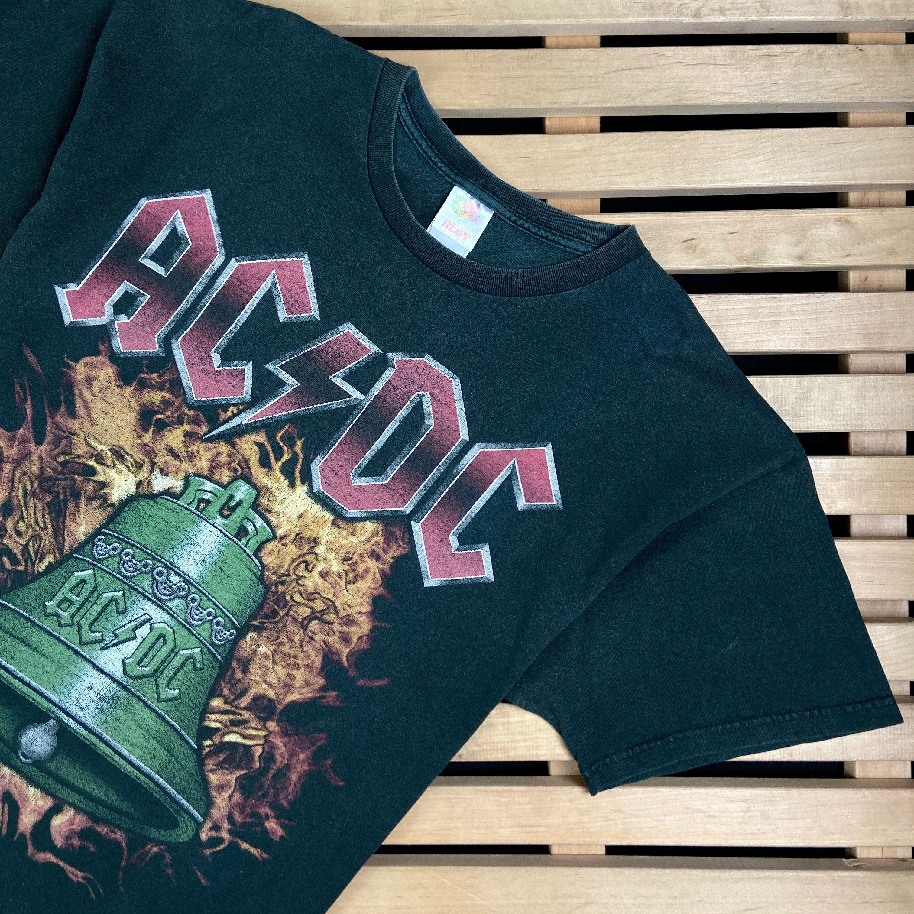 AC/DC × Band Tees × Vintage Mens Vintage T Shirt ACDC AC/DC Size XL Size US XL / EU 56 / 4 - 2 Thumbnail