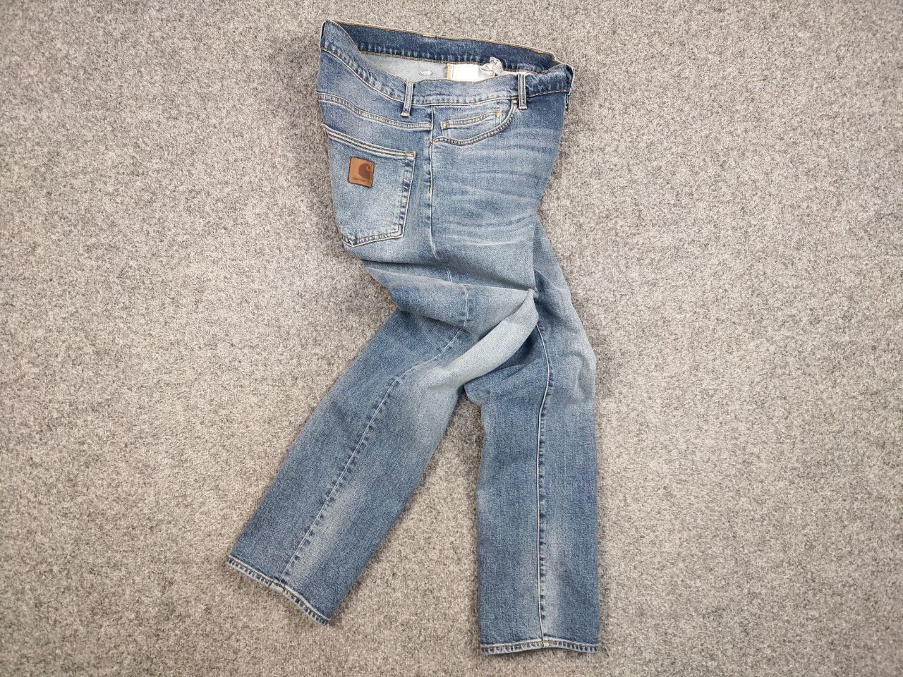 Carhartt Carhartt Klondike Pant Classic Men's Washed Denim Jeans Size US 34 / EU 50 - 12 Thumbnail