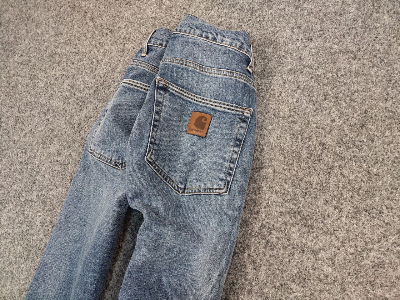 Carhartt Carhartt Klondike Pant Classic Men's Washed Denim Jeans Size US 34 / EU 50 - 4 Thumbnail
