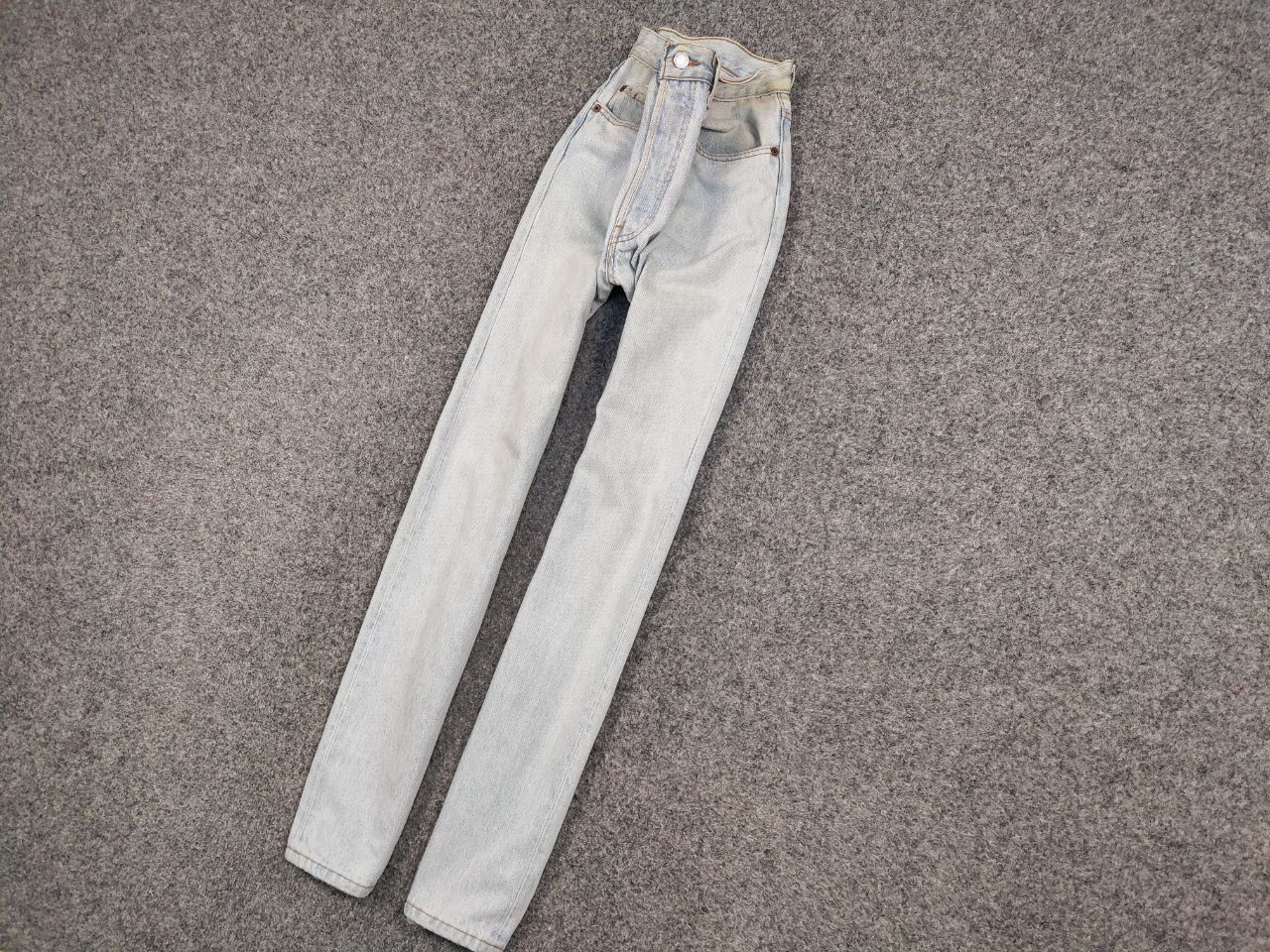 Levi's Vintage 80s Levis 501 Perfect Faded Denim Jeans Made in USA Size US 32 / EU 48 - 2 Thumbnail
