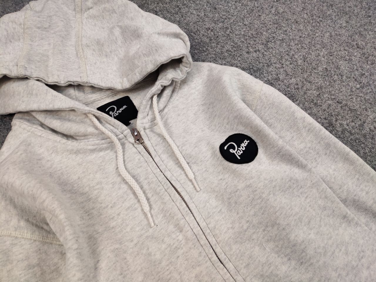 Parra By Parra Full Zip-up Gray logo Hoodie Size US XL / EU 56 / 4 - 12 Thumbnail