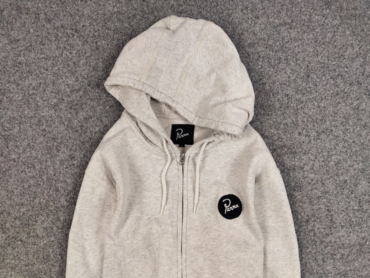 Parra By Parra Full Zip-up Gray logo Hoodie Size US XL / EU 56 / 4 - 8 Thumbnail