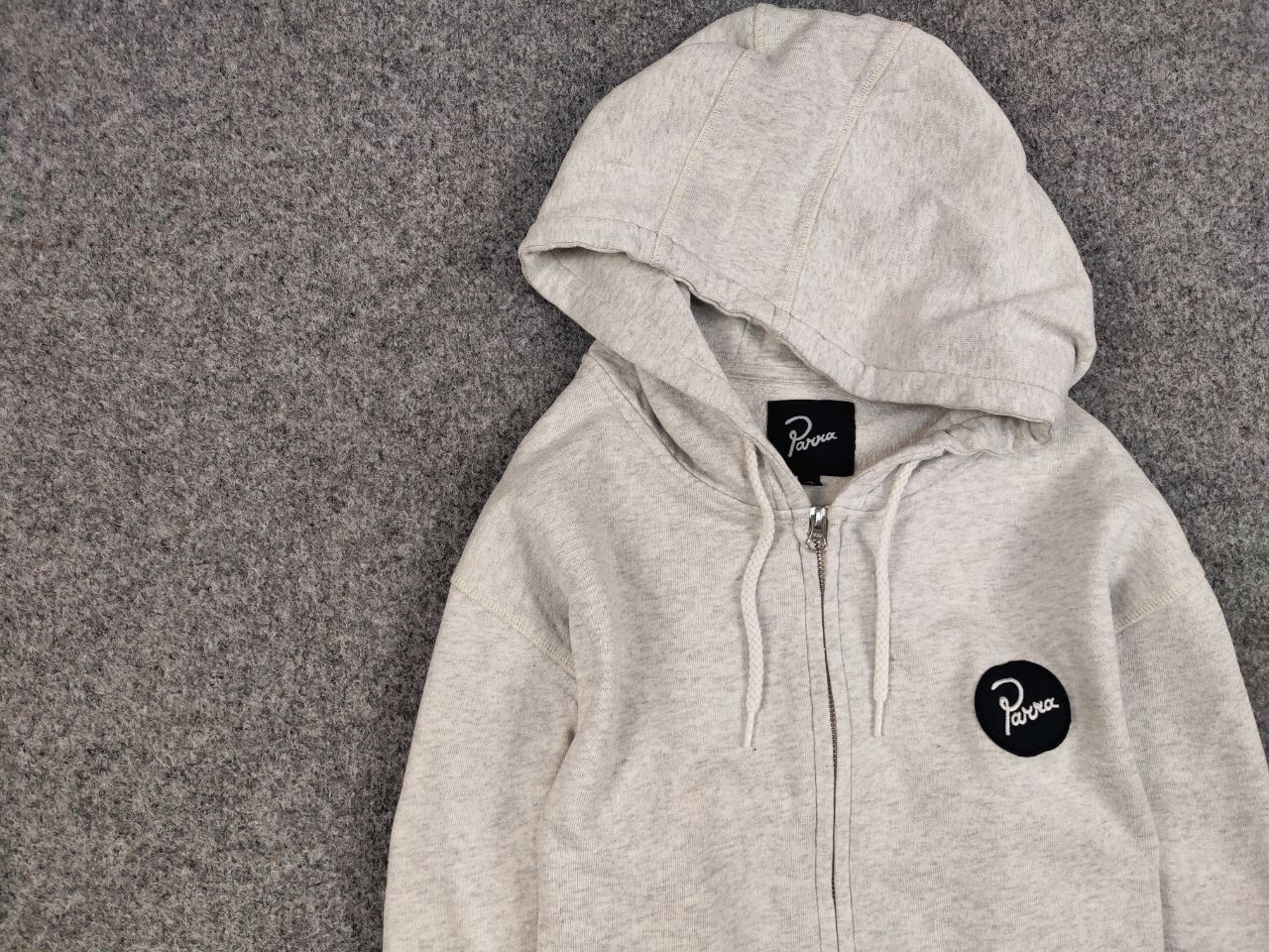 Parra By Parra Full Zip-up Gray logo Hoodie Size US XL / EU 56 / 4 - 11 Thumbnail