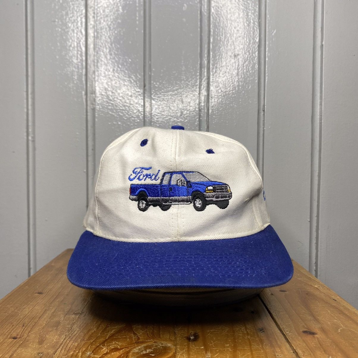 Vintage Vintage 90’s Ford Chevy Trucks Hats Size ONE SIZE - 1 Thumbnail