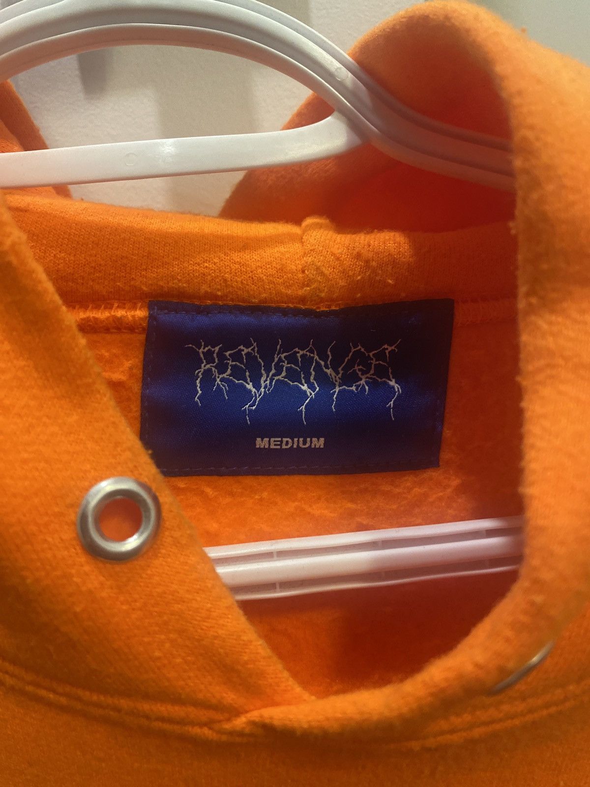 Revenge RARE Revenge Orange Hoodie Size US M / EU 48-50 / 2 - 4 Thumbnail