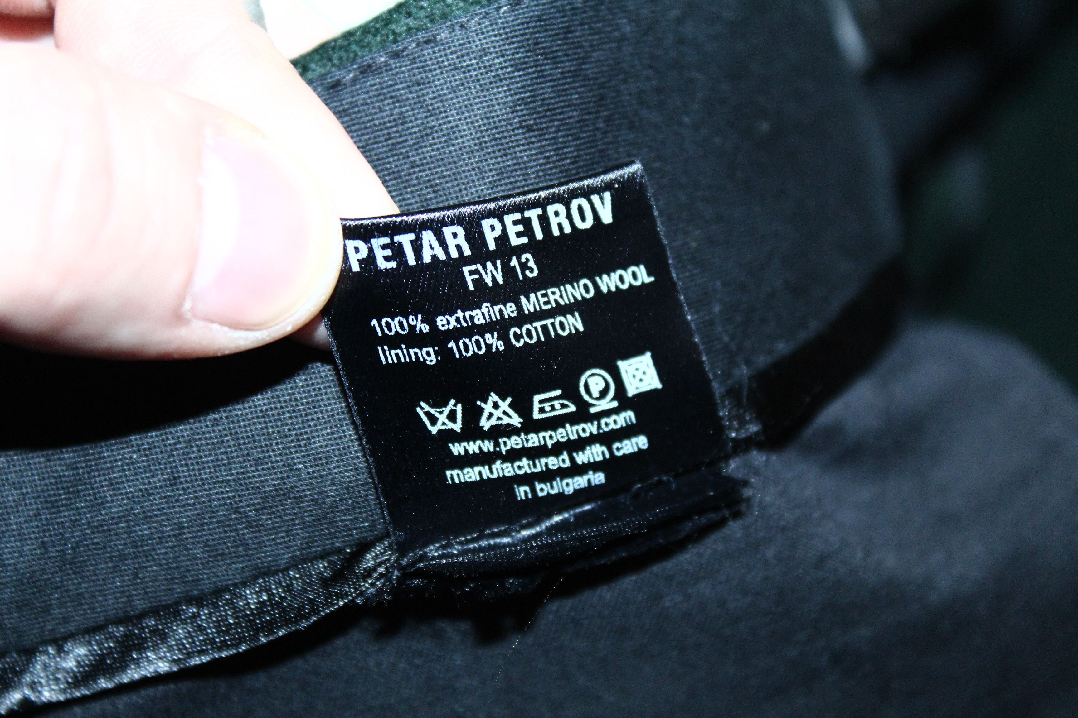 Designer Petar Petrov FW13 Merino Wool Trousers Size US 32 / EU 48 - 6 Thumbnail