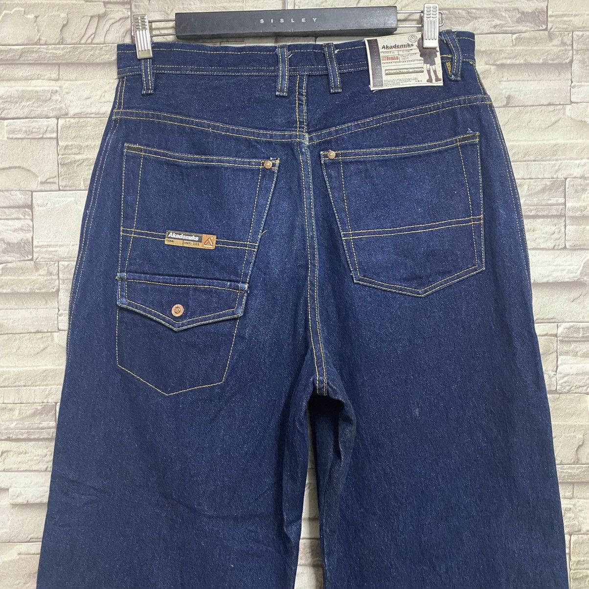 Akademiks Japanese Brand AKADEMIKS Denim Baggy pants Size US 32 / EU 48 - 13 Thumbnail